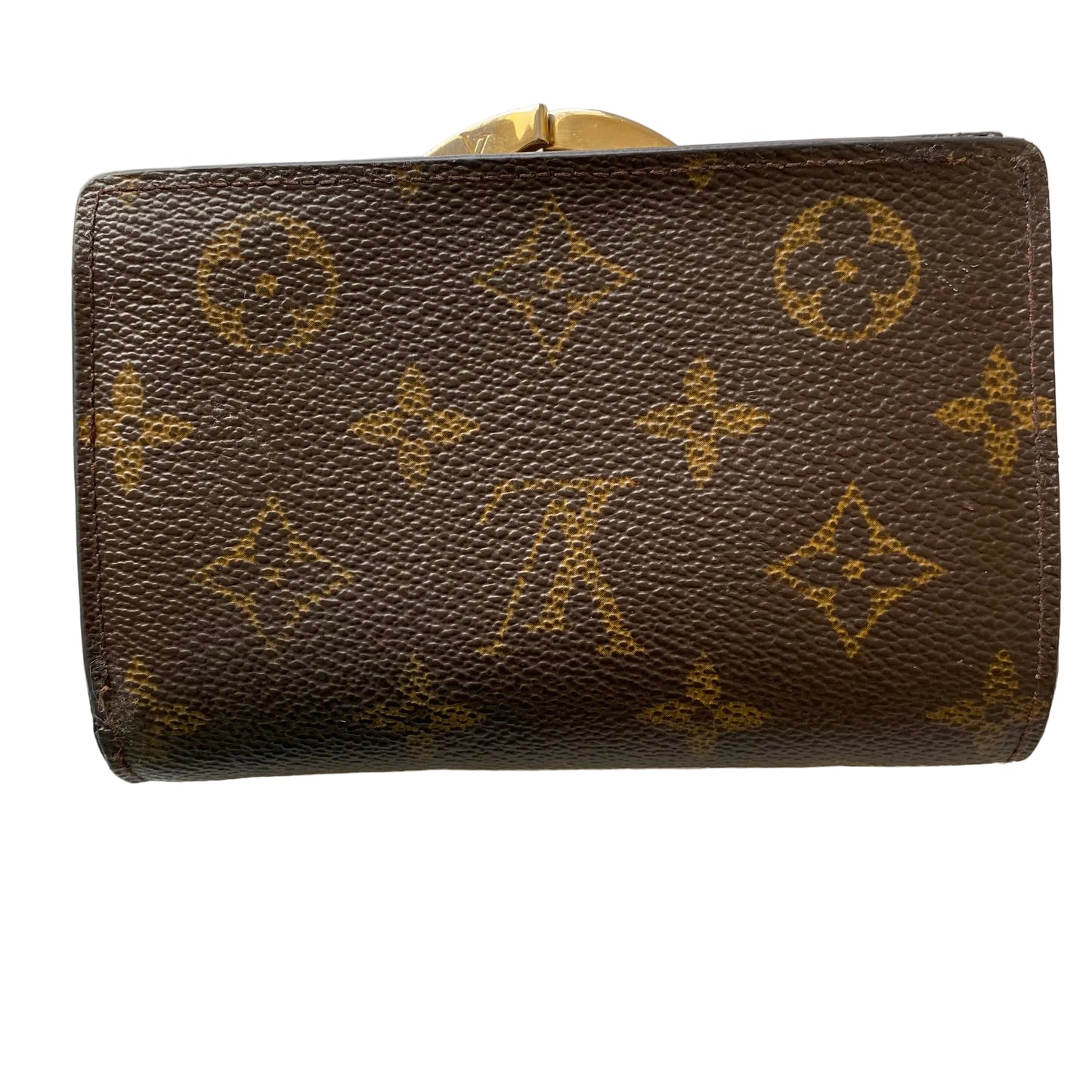 Louis Vuitton brown monogram wallet MI0080 Automatic with coa