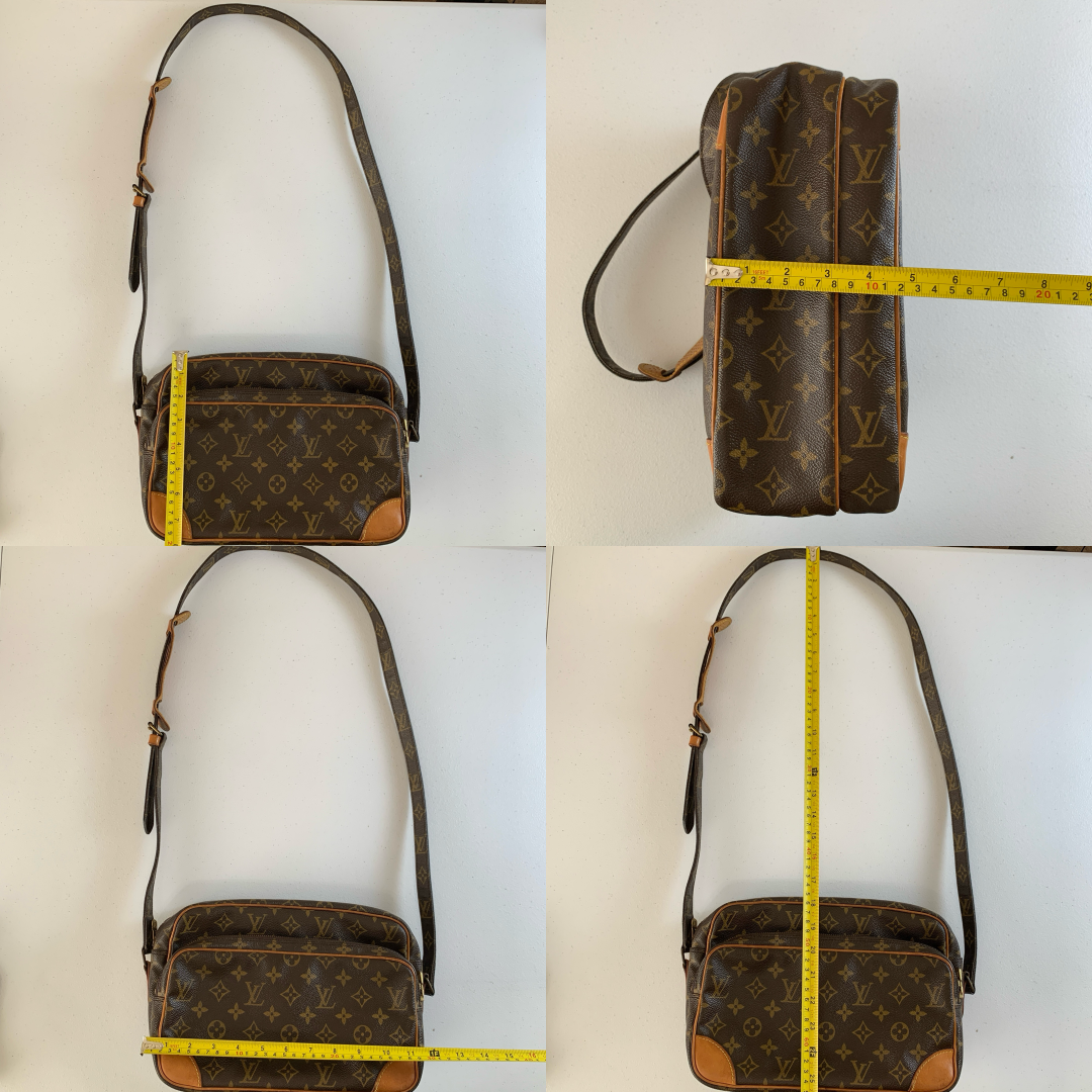 Louis Vuitton monogram Nile crossbody bag authentic with COA