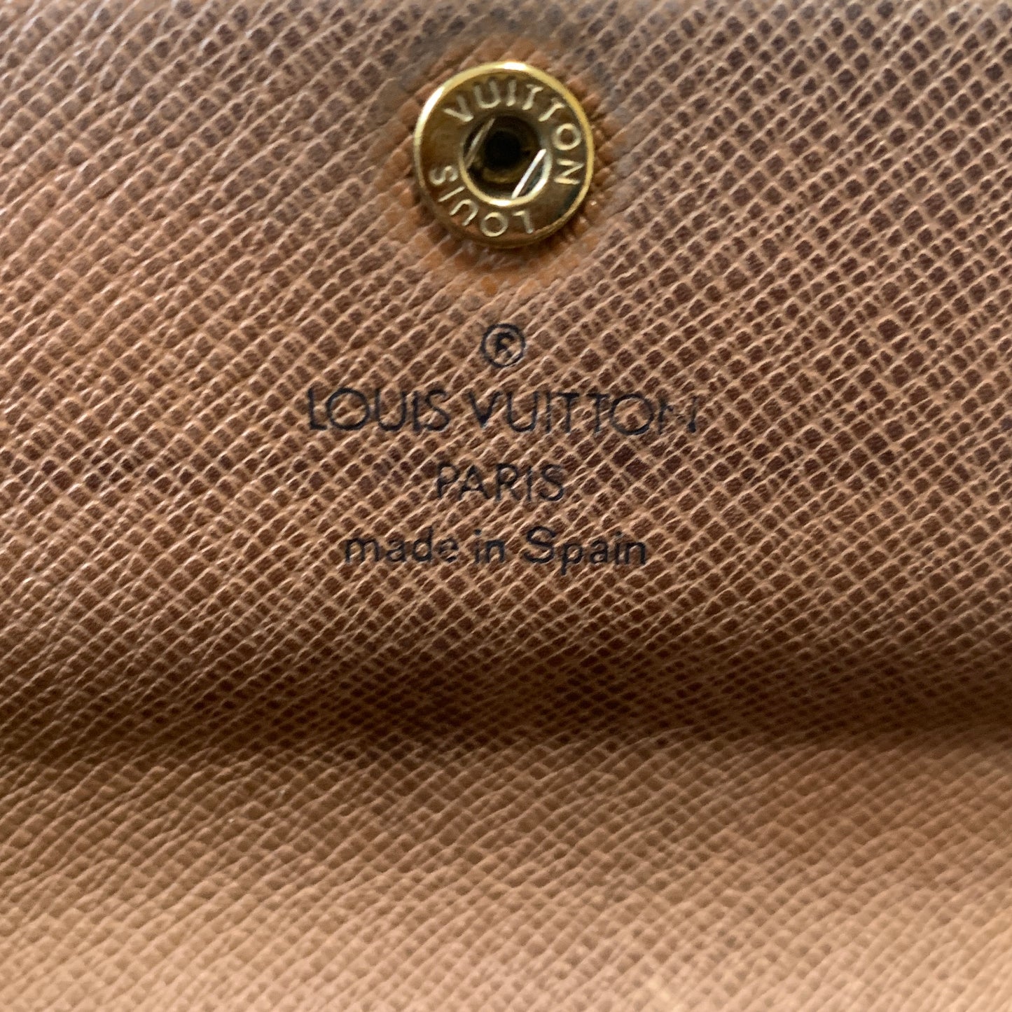Louis Vuitton monogram Sarah long wallet CA0937 Authentic with COA