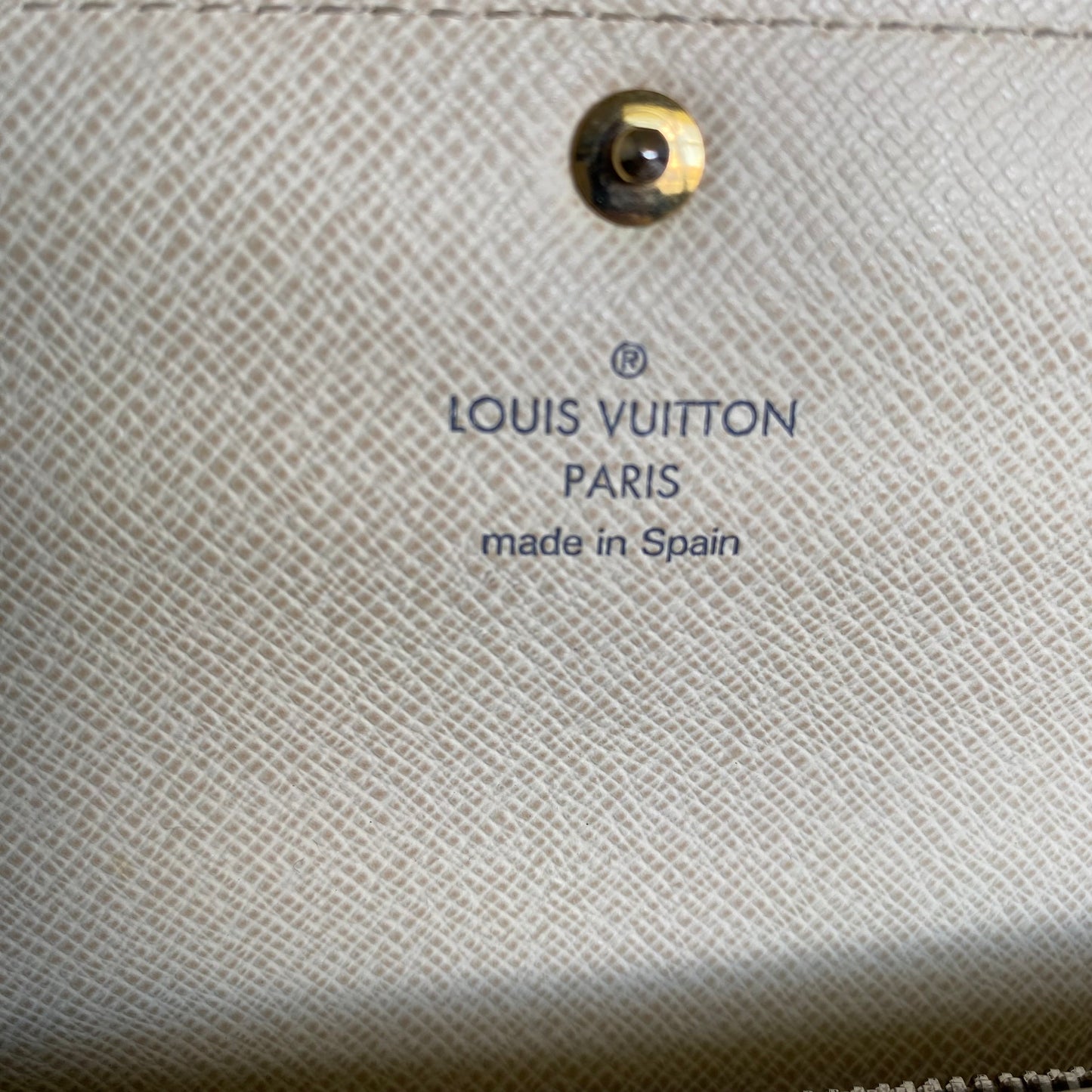 Louis Vuitton damier azur long wallet CA4111 Authentic with COA