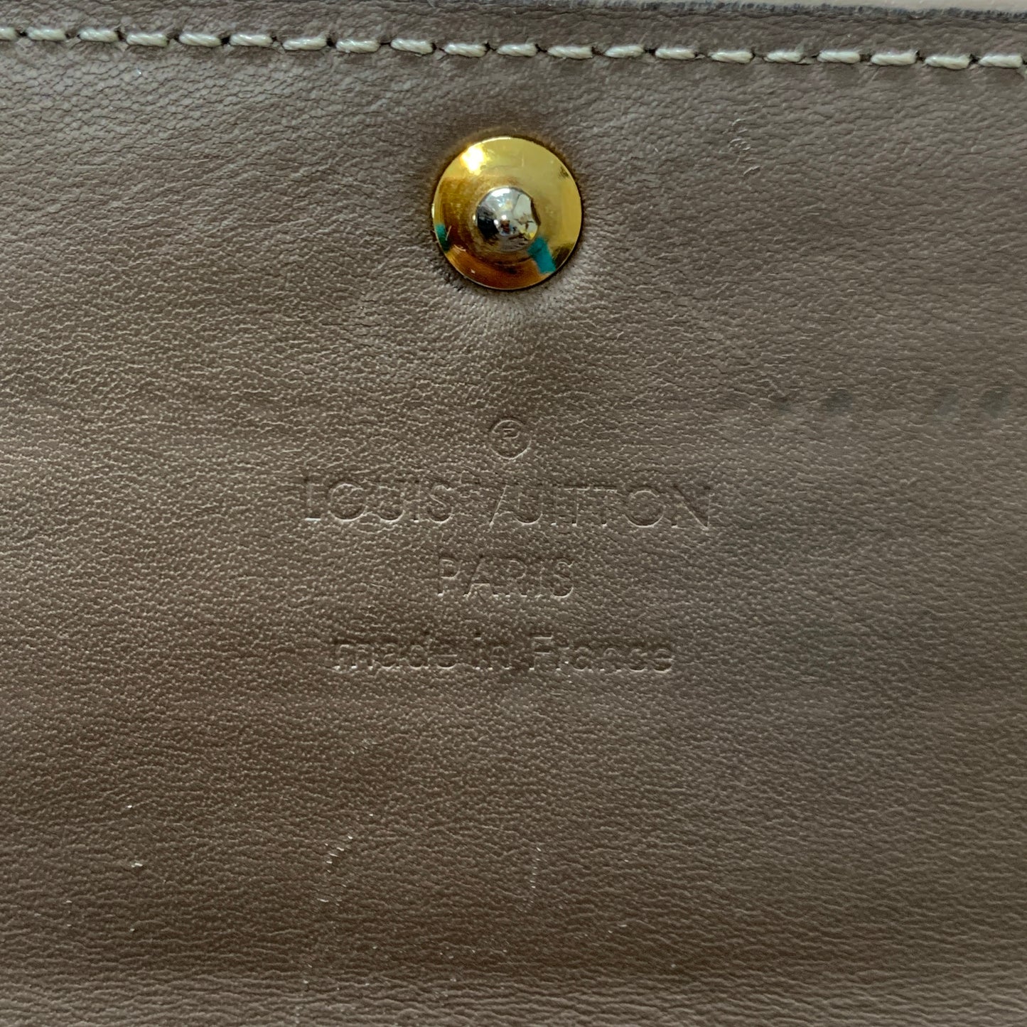 Louis Vuitton monogram vernis long wallet TS2172 Authentic with COA