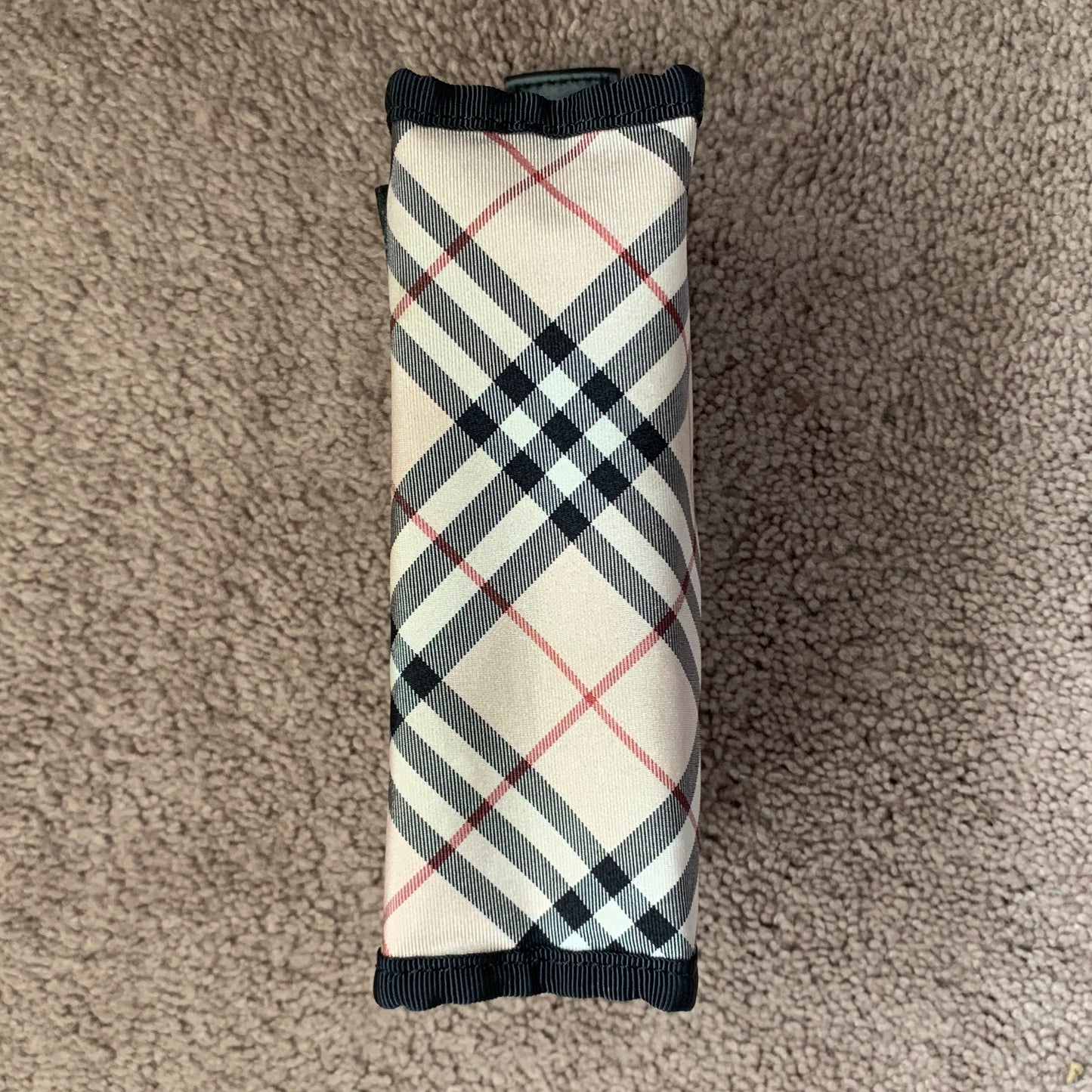 Burberry classic check cosmetic pouch authentic with COA