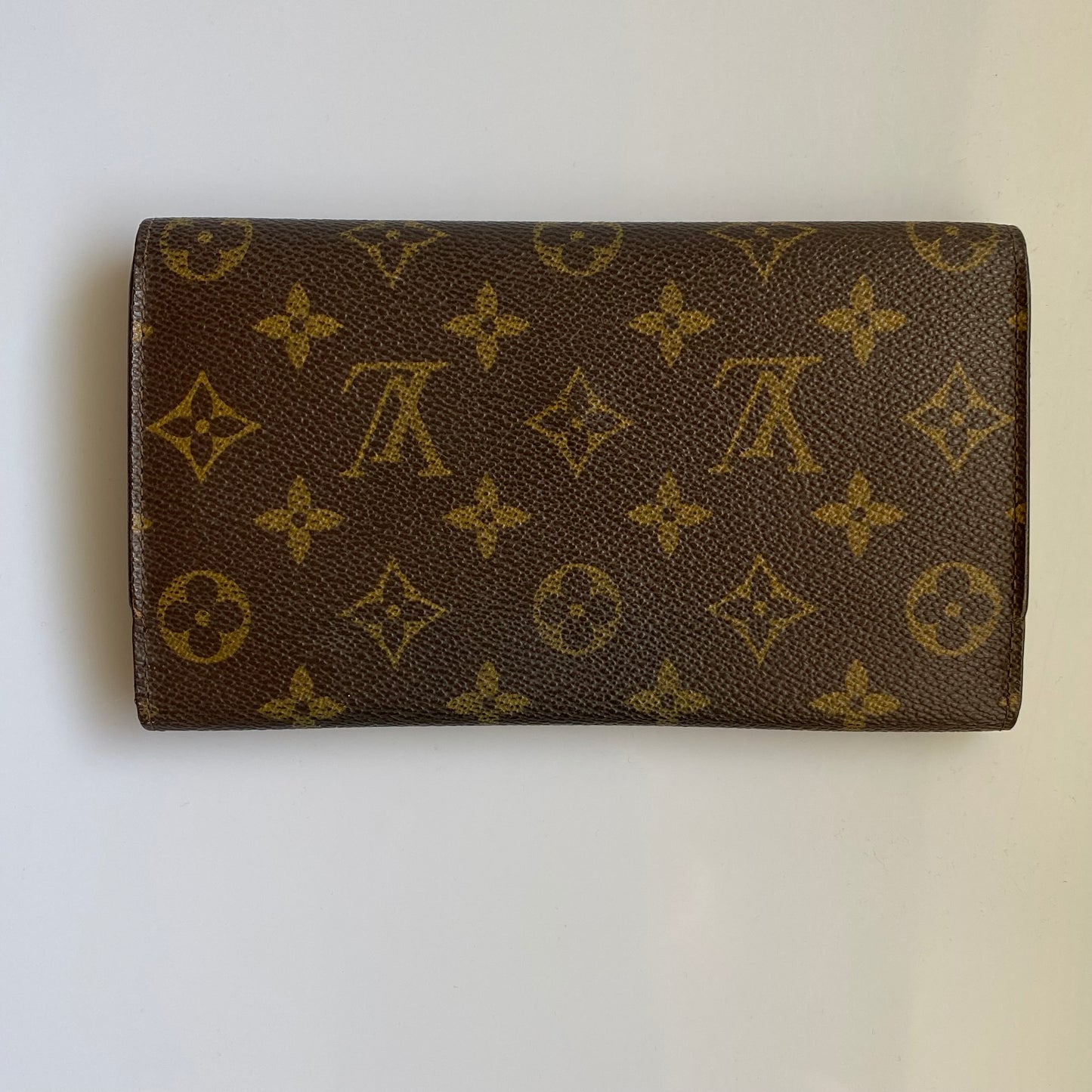 Louis Vuitton monogram sarah long wallet MI8909 authentic with coa