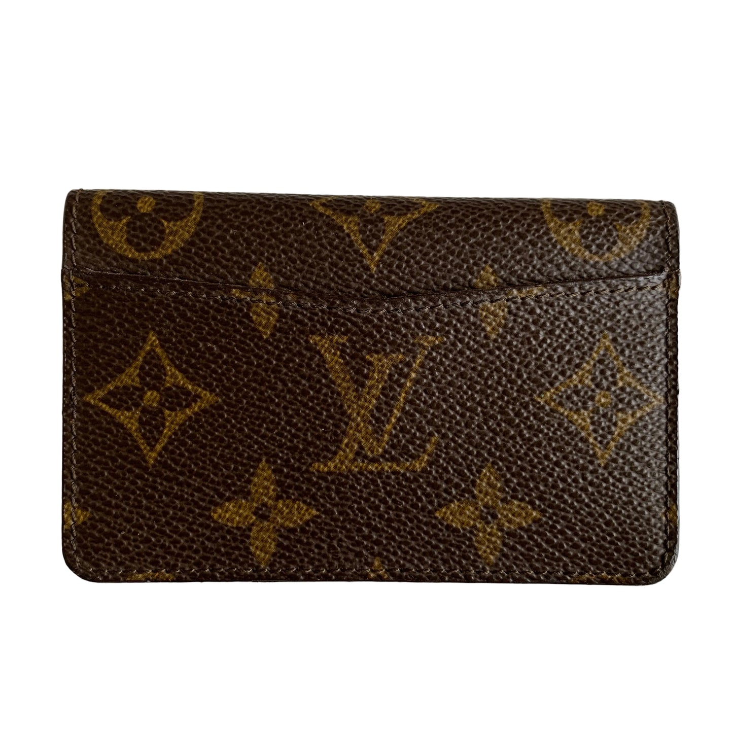 Louis Vuitton brown monogram RA0960 card holder authentic with COA