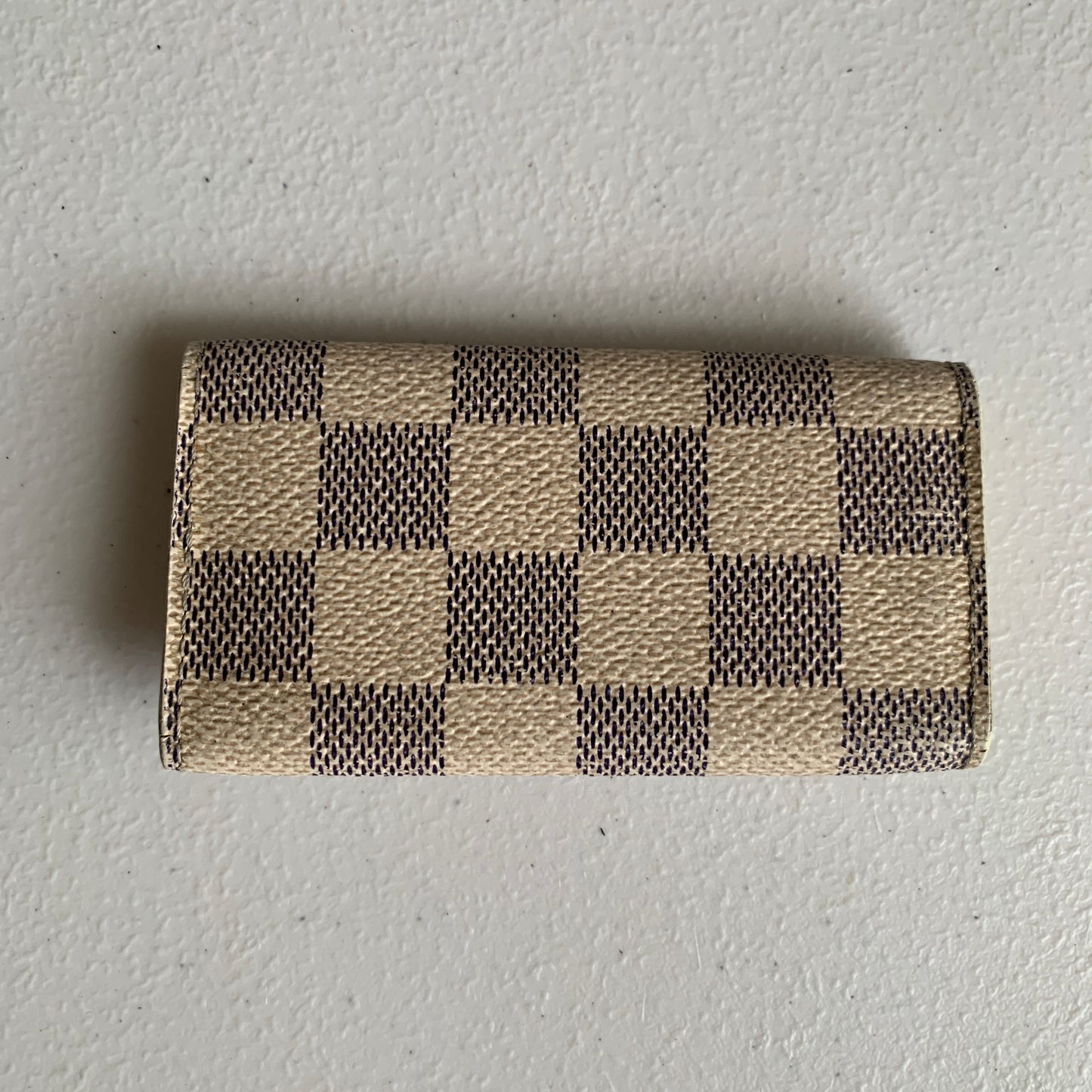 Louis Vuitton damier azure key case keyholder FL2027 authentic with COA