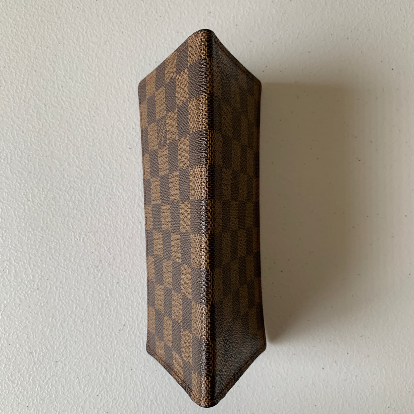 Louis Vuitton damier brown checkbook MI0011 authentic with COA