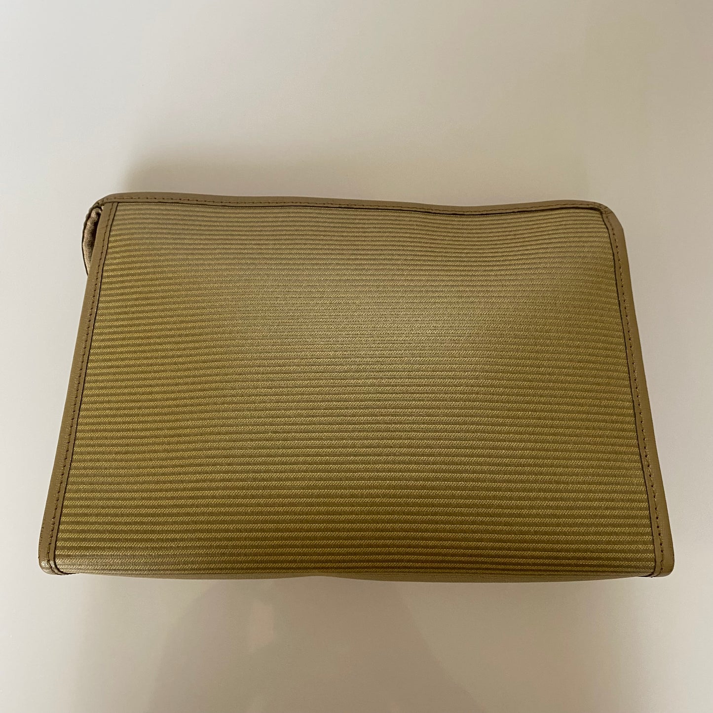 Yves Saint Laurent vintage YSL logo unisex pouch
