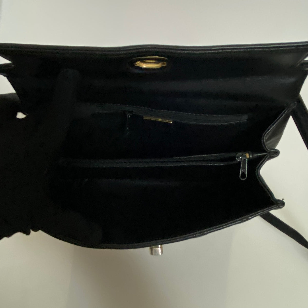 Givenchy 2 way black leather crossbody bag Authentic with COA 10.5x9x4