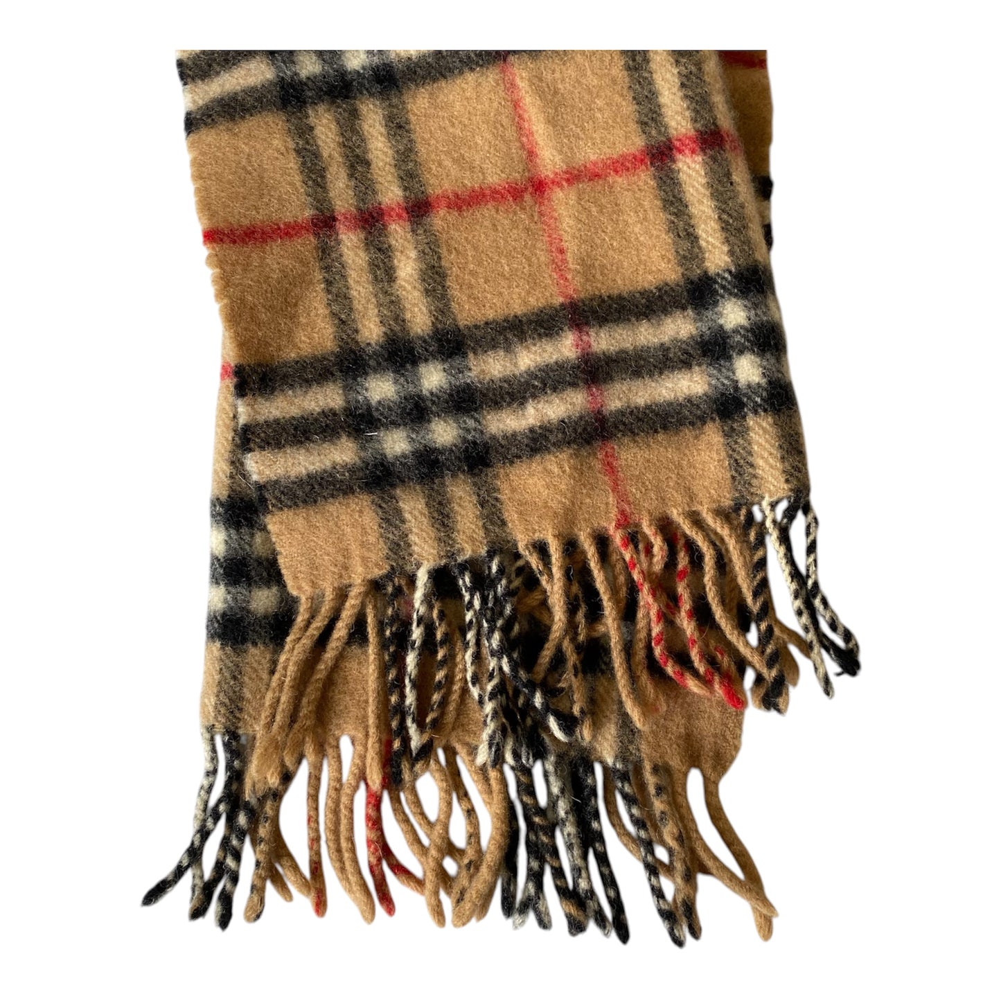 Burberry nova check wool unisex scarf Authentic with COA 50 inch long