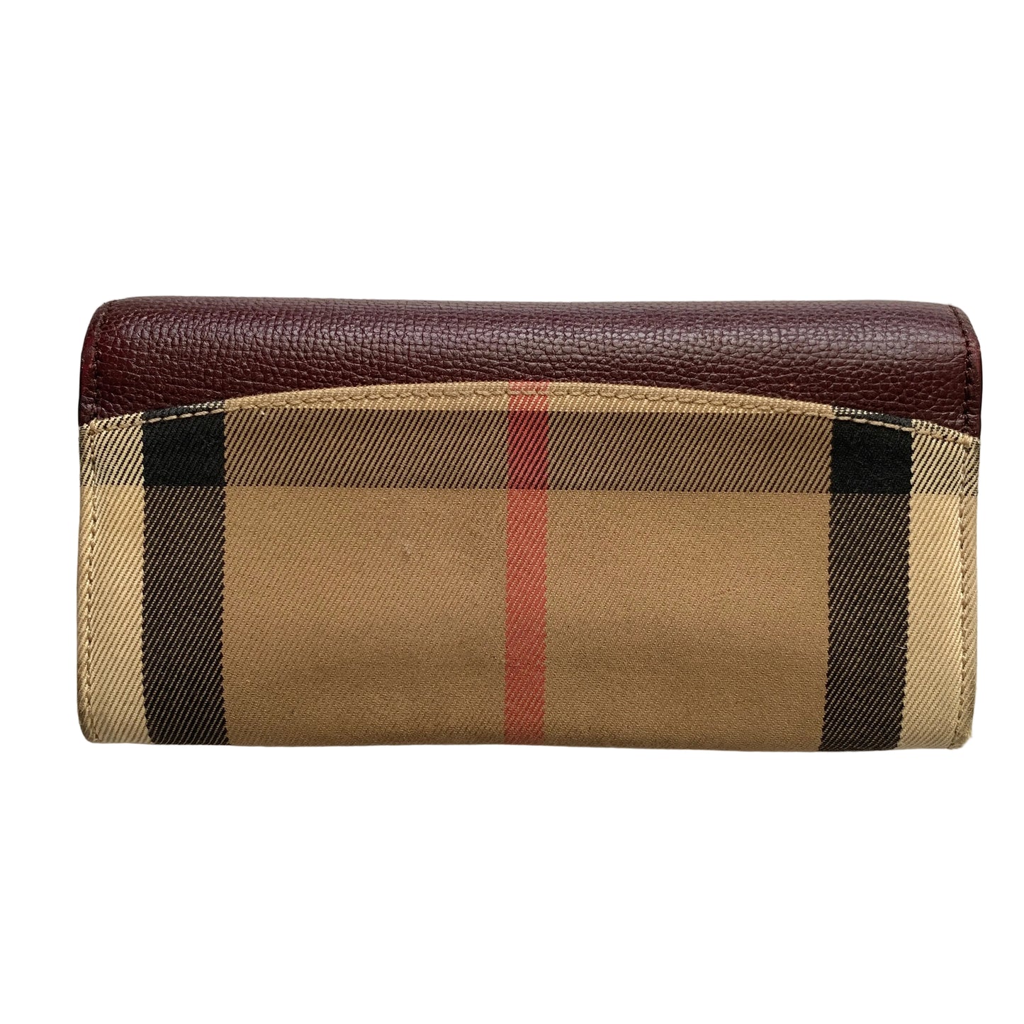 Burberry check long wallet Authentic with COA