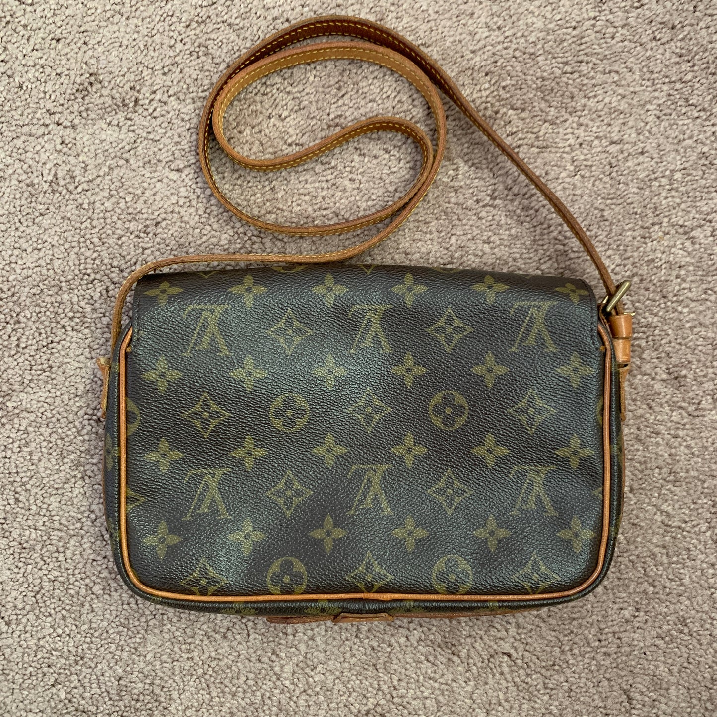Louis Vuitton monogram Saint Germain crossbody bag MI884 authentic with COA