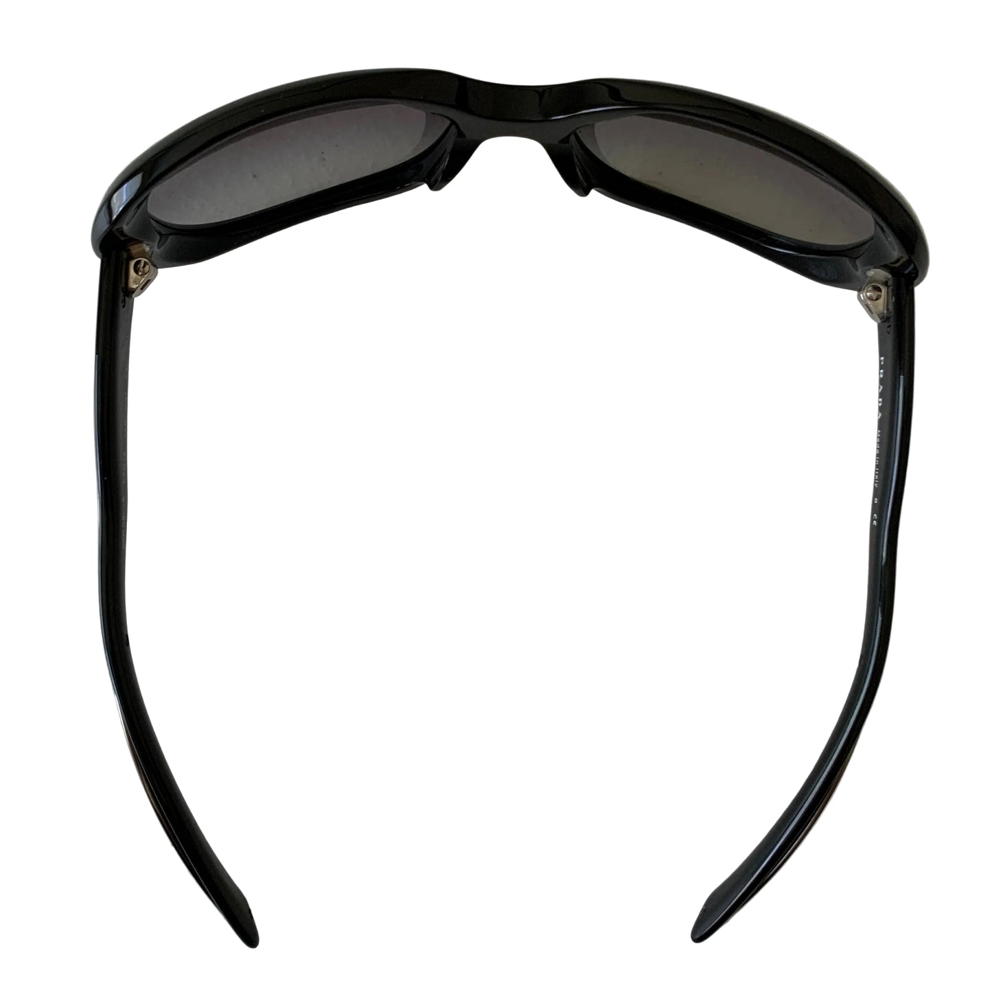 Prada black sun Sunglasses authentic with COA