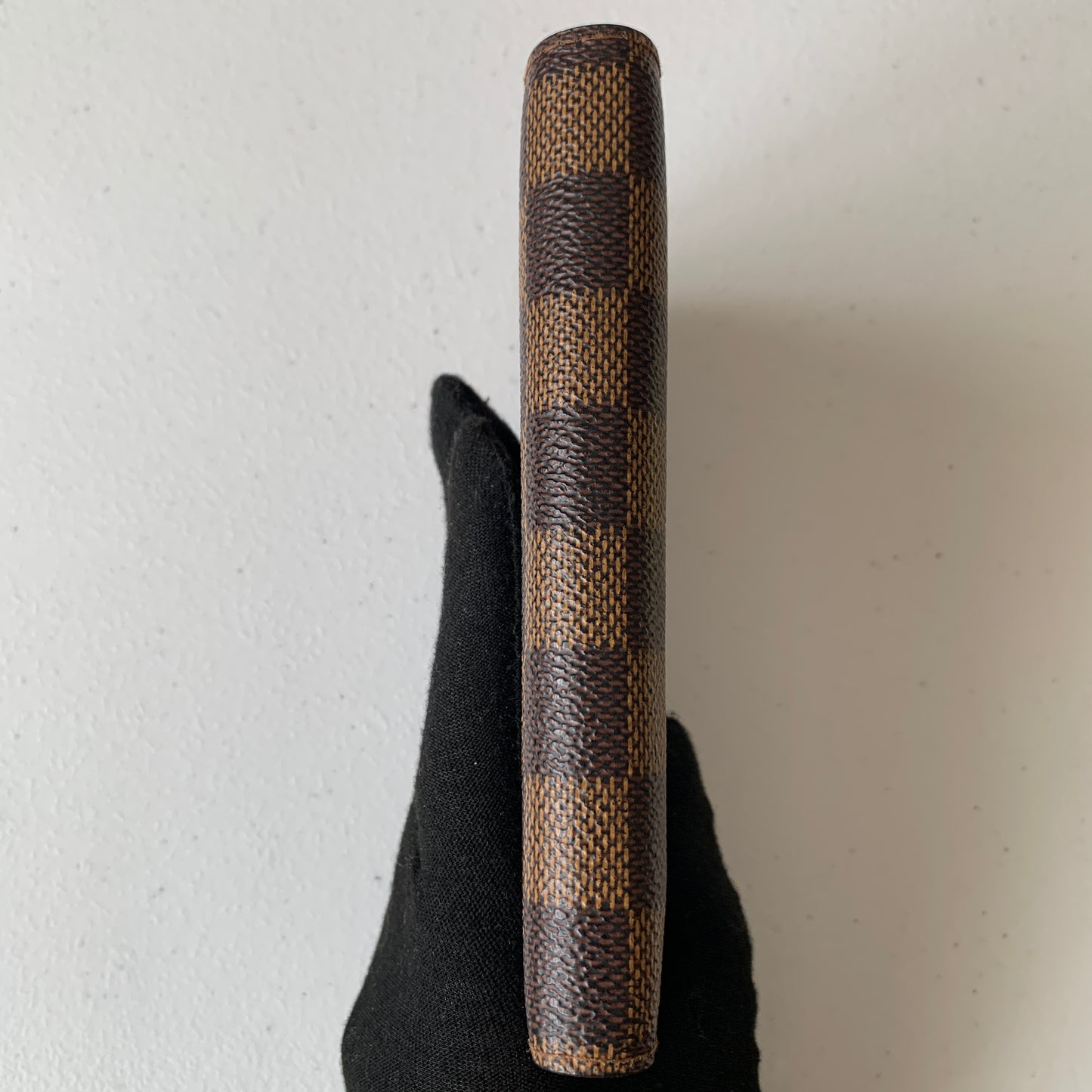 Louis Vuitton damier ebene brown agenda Planner unisex ca1022 Authentic with COA