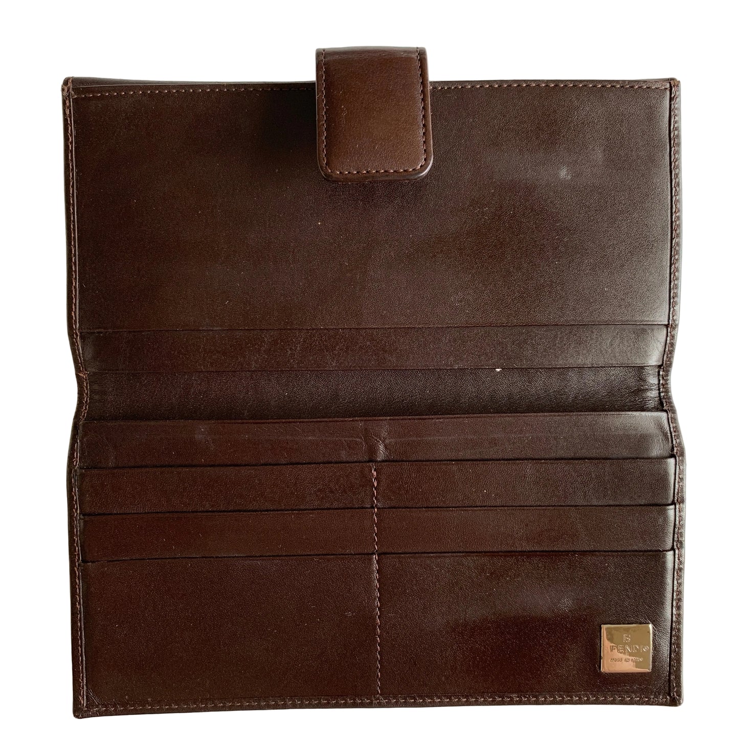Fendi FF monogram long wallet authentic with COA 7.3x4