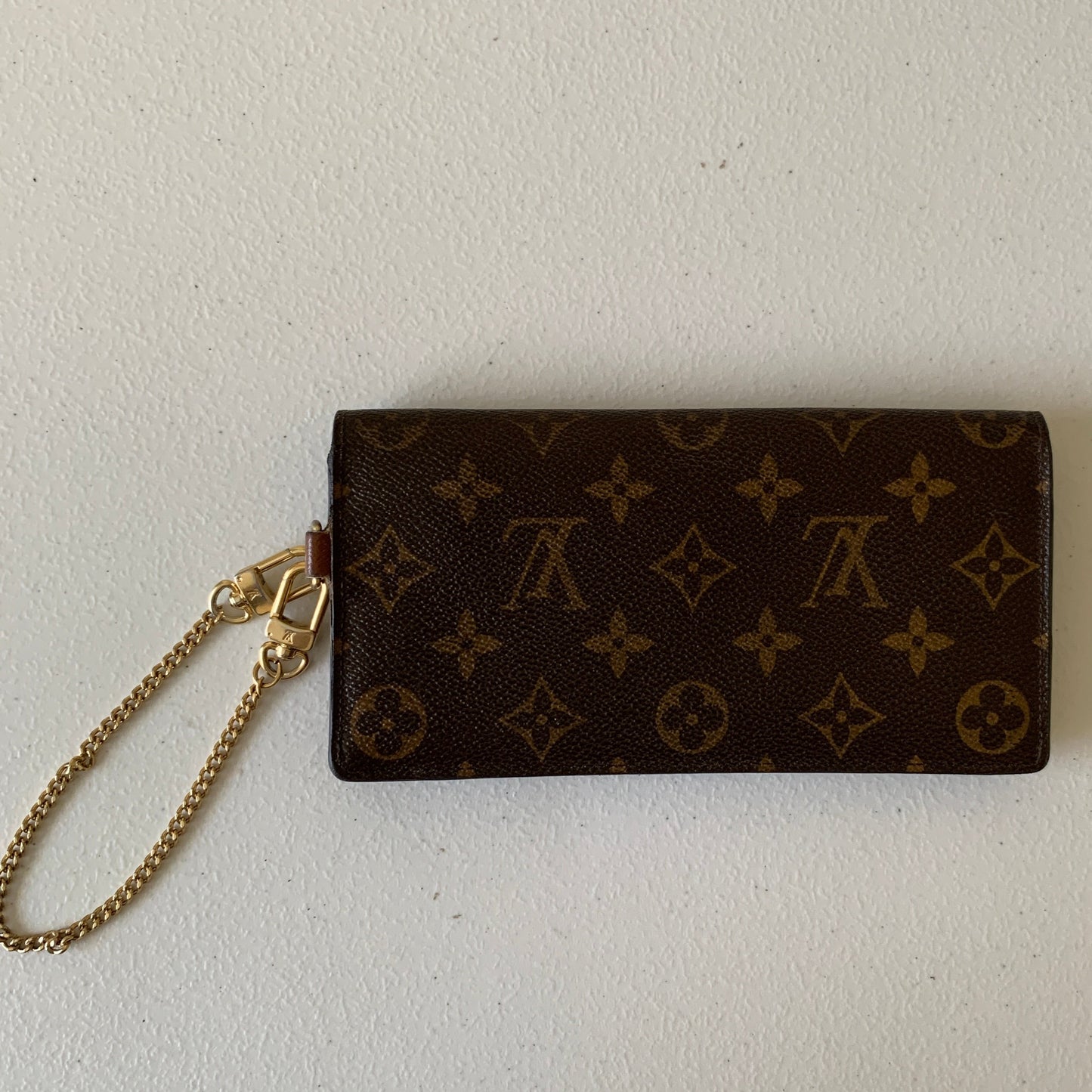 Louis Vuitton monogram Accordion long Wallet TH0055 authentic with COA