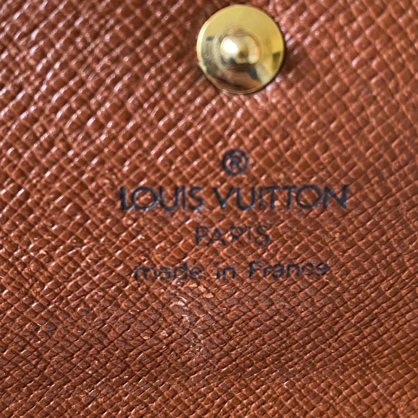 Louis Vuitton monogram long wallet TH0071 Authentic with COA