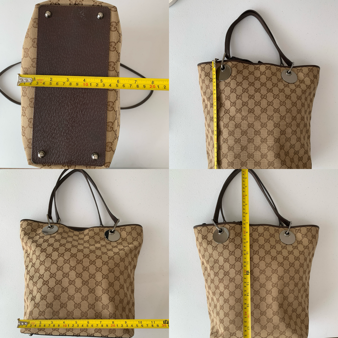 Gucci monogram tote bag authentic with COA and dust bag
