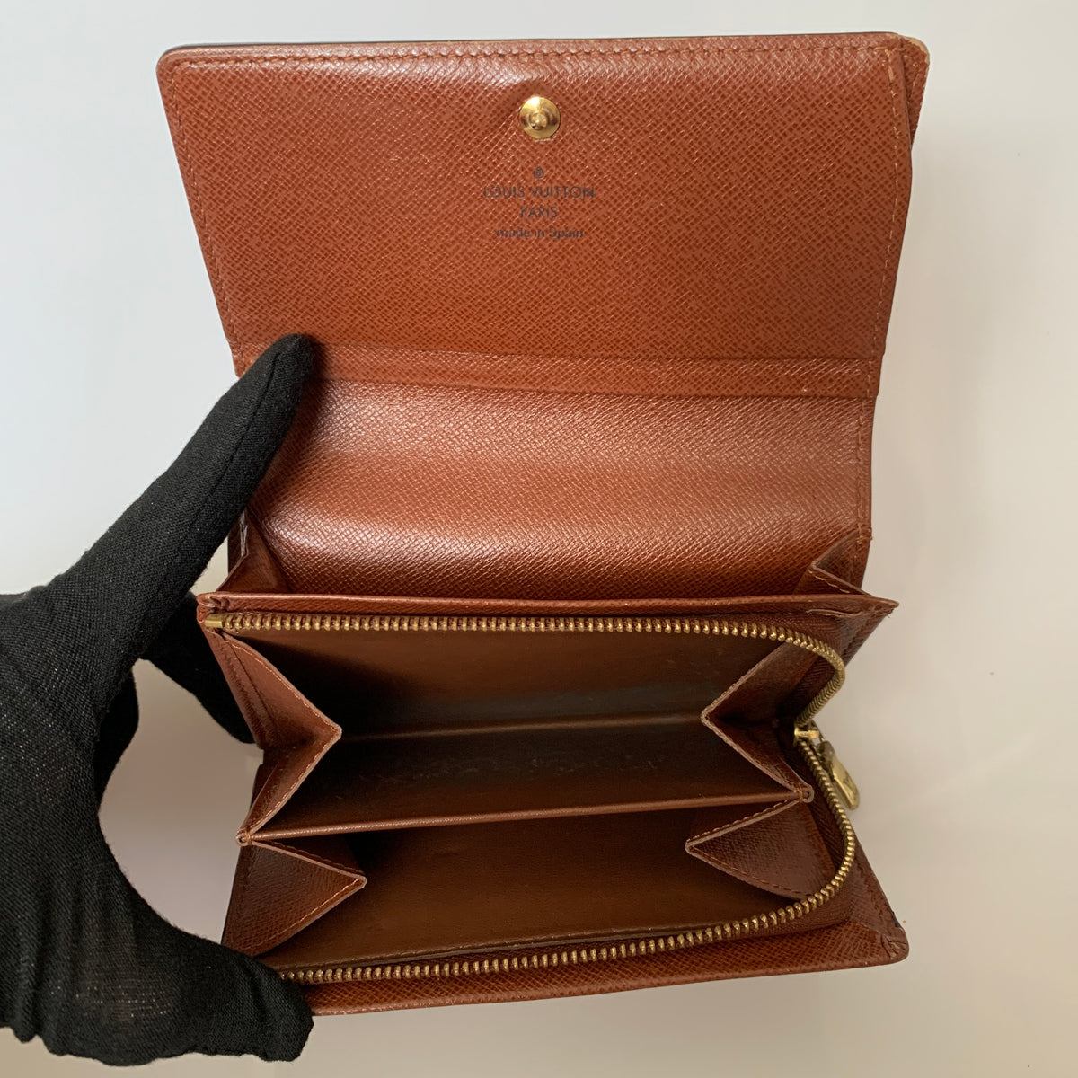 Louis Vuitton monogram wallet CA0022 Authentic with COA 5.6x3.7