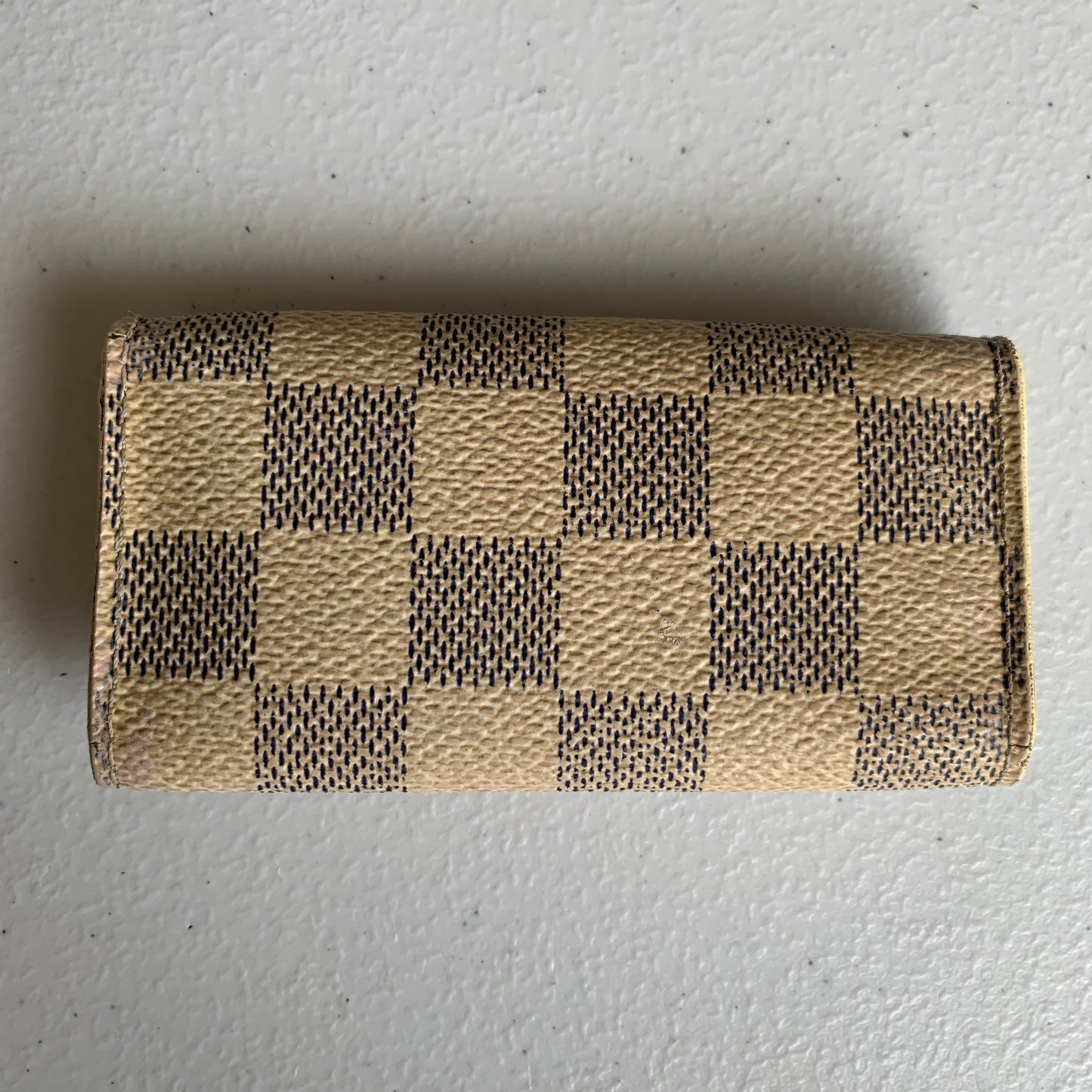Louis Vuitton damier azure key case keyholder CT0164 authentic with COA