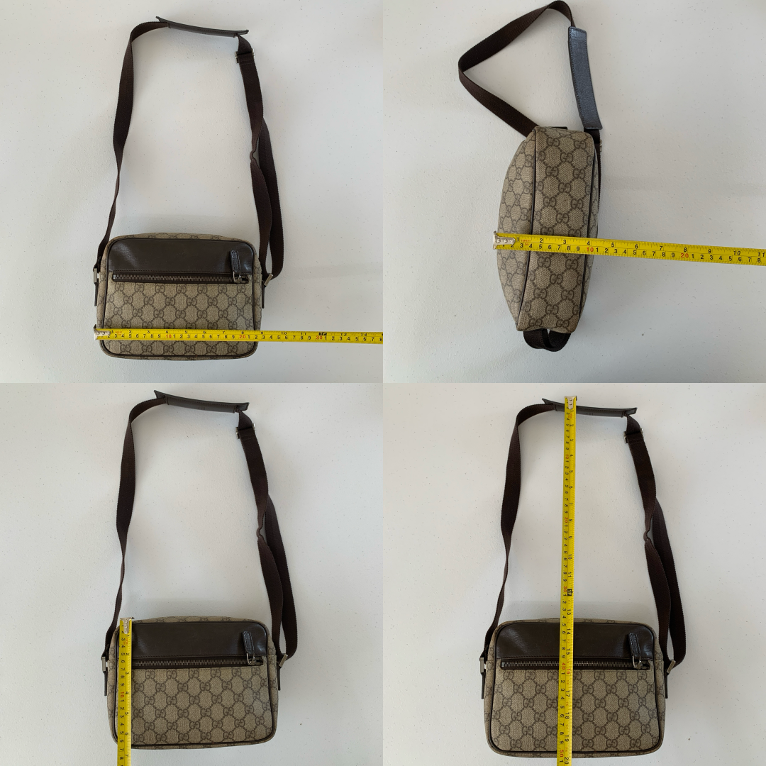 Gucci GG supreme crossbody Bag authentic with COA