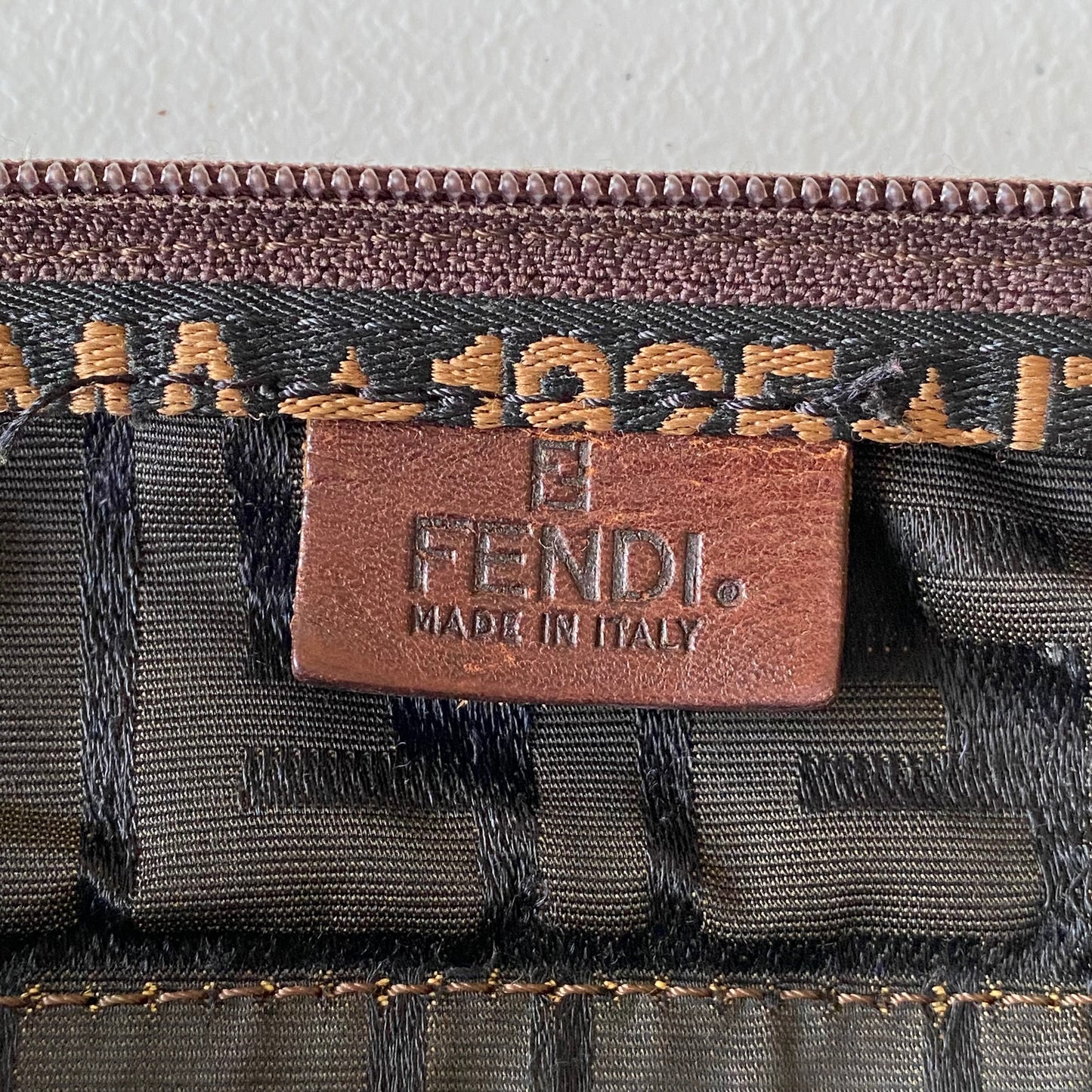 Fendi FF monogram foldable luggage bag Authentic with COA