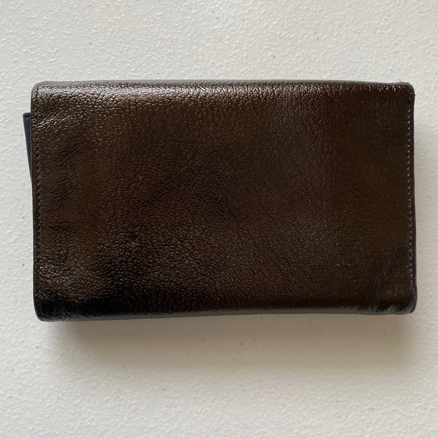 Chanel cc mark flap leather wallet authentic with coa