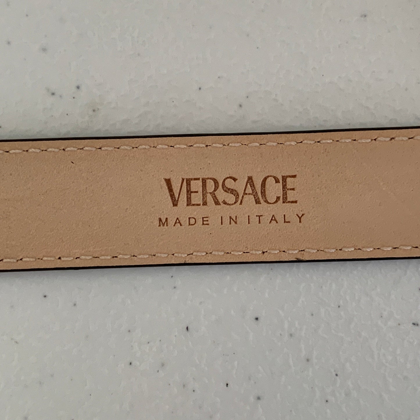 Versace NWT red patent leather belt authentic with COA 95 cm 38 in