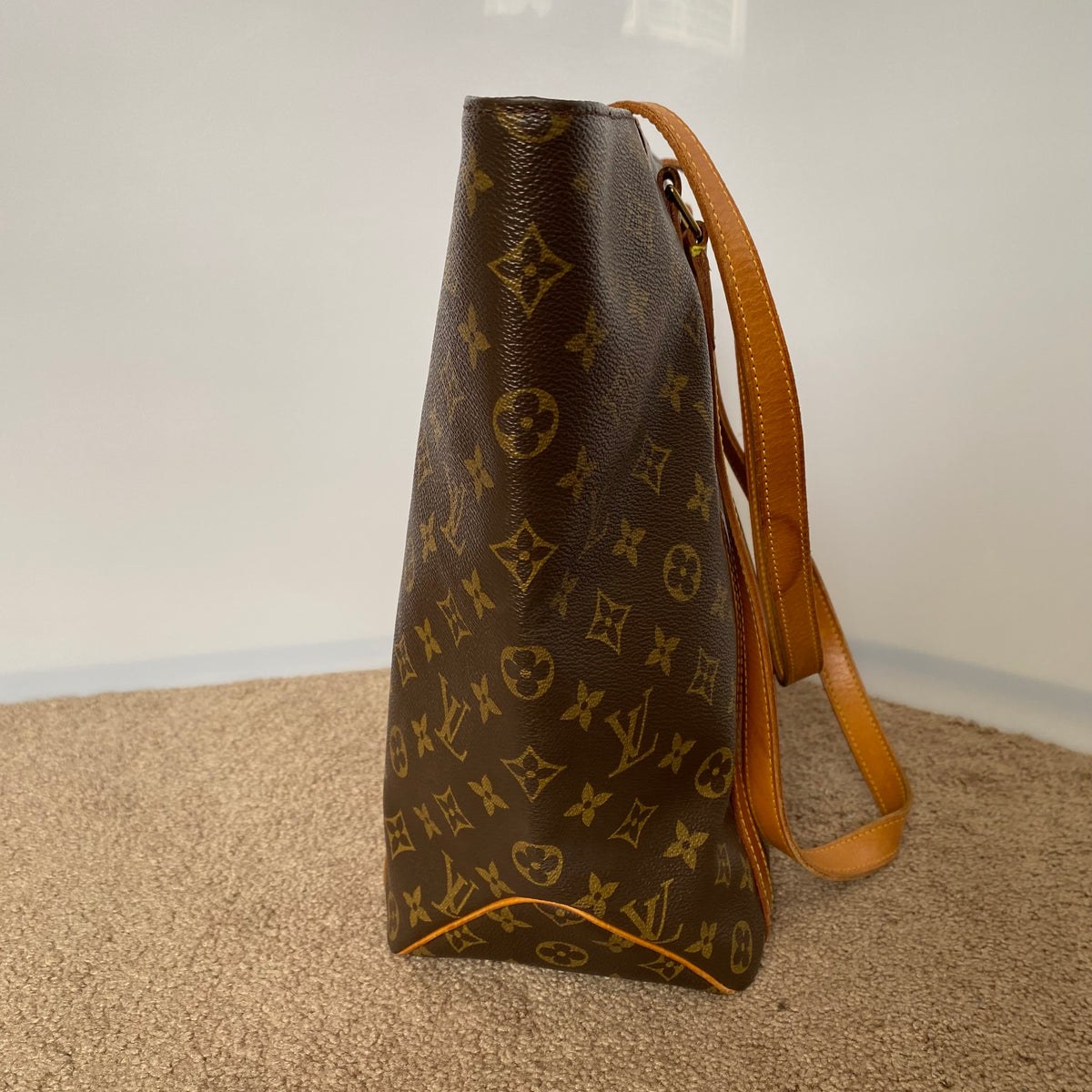 Louis Vuitton monogram tote bag NO0976 Authentic with COA 19.5x13.2x6