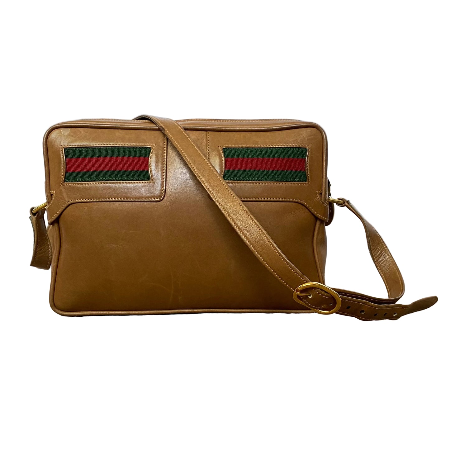 Gucci vintage sherry line shoulder bag Authentic with coa