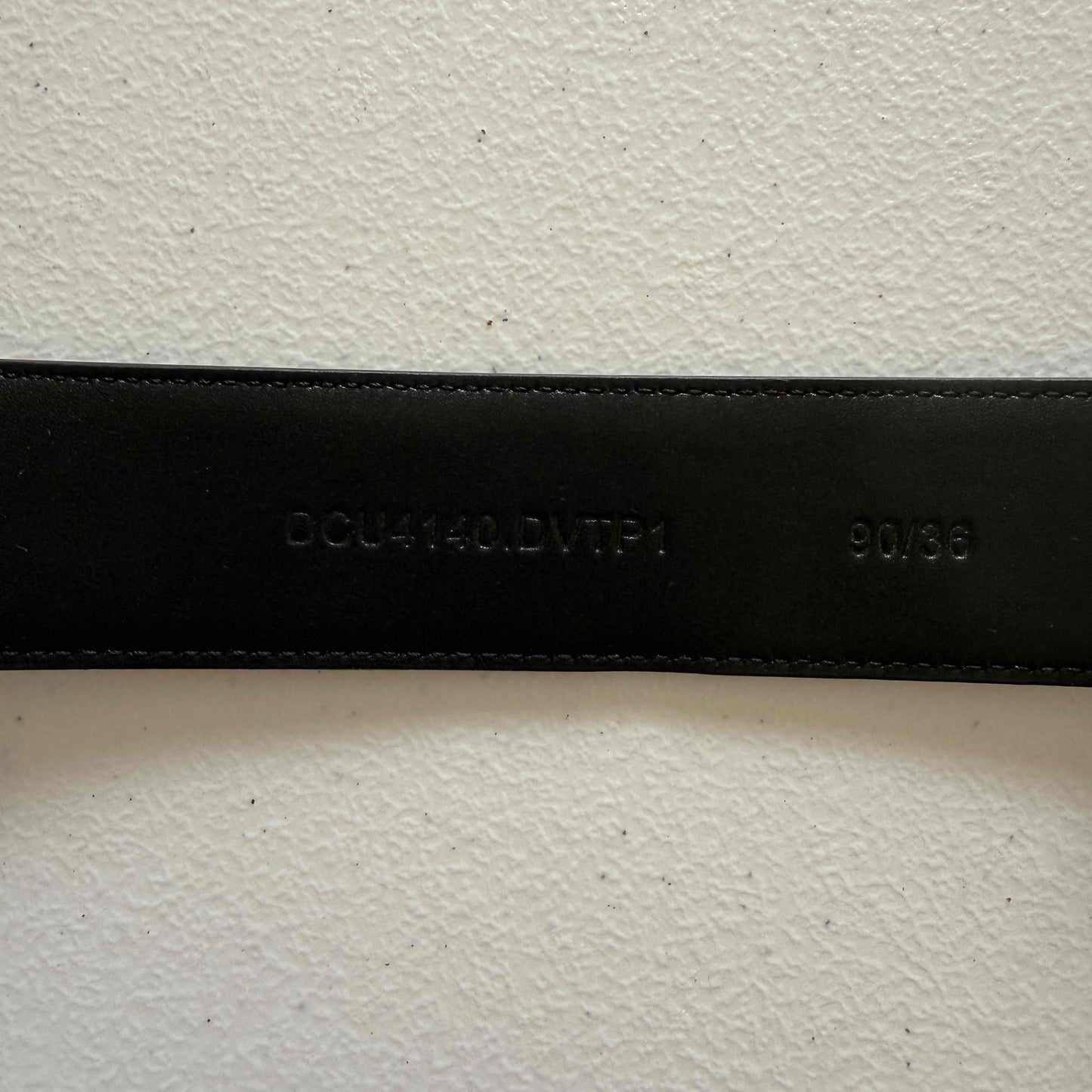 Versace medusa black Leather Belt unisex authentic w/ COA size 90 cm 36”