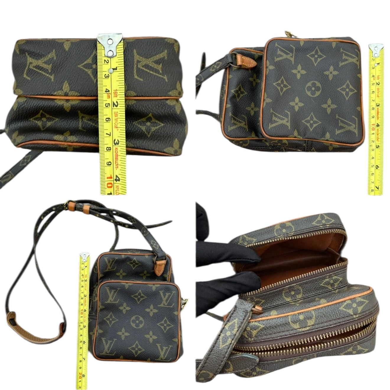Authentic Louis Vuitton Unisex Monogram Amazon Crossbody Bag Mini with COA