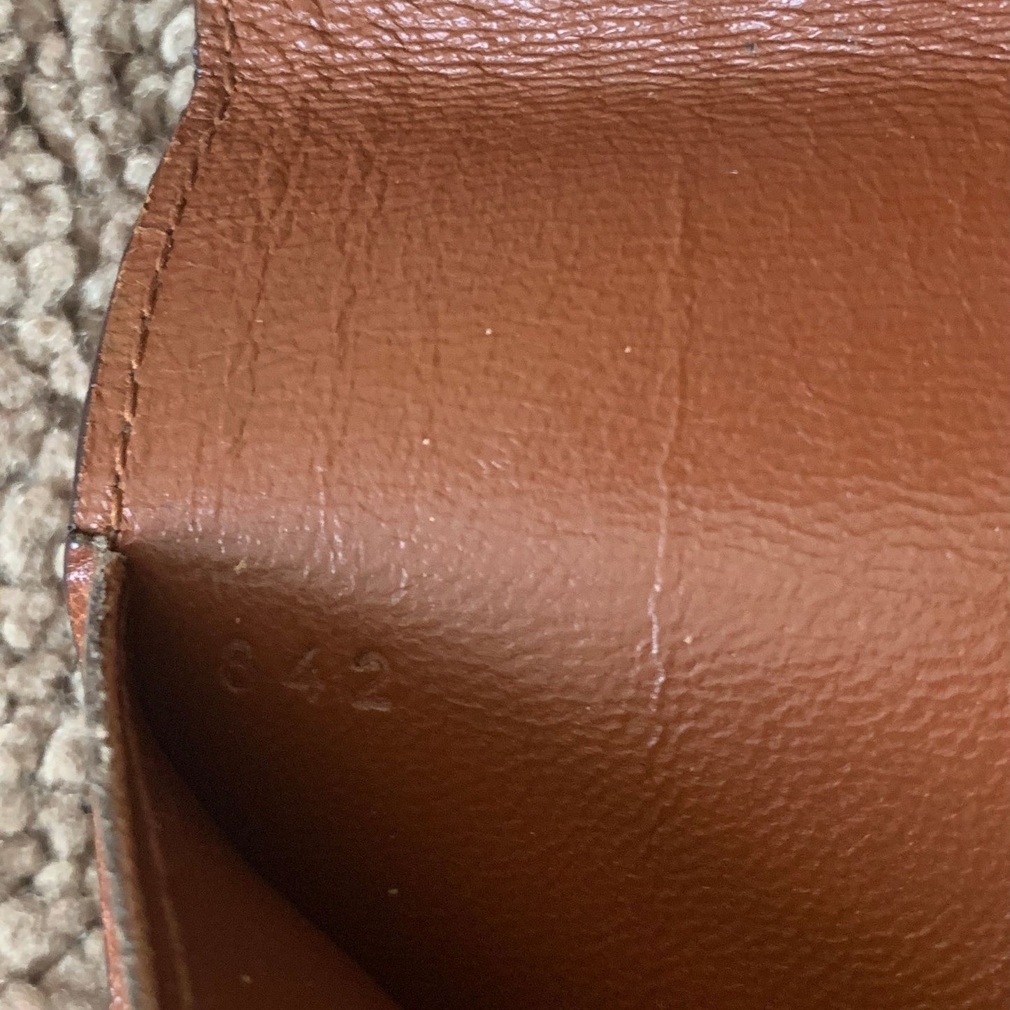 LV1054 Louis Vuitton men's monogram card holder wallet