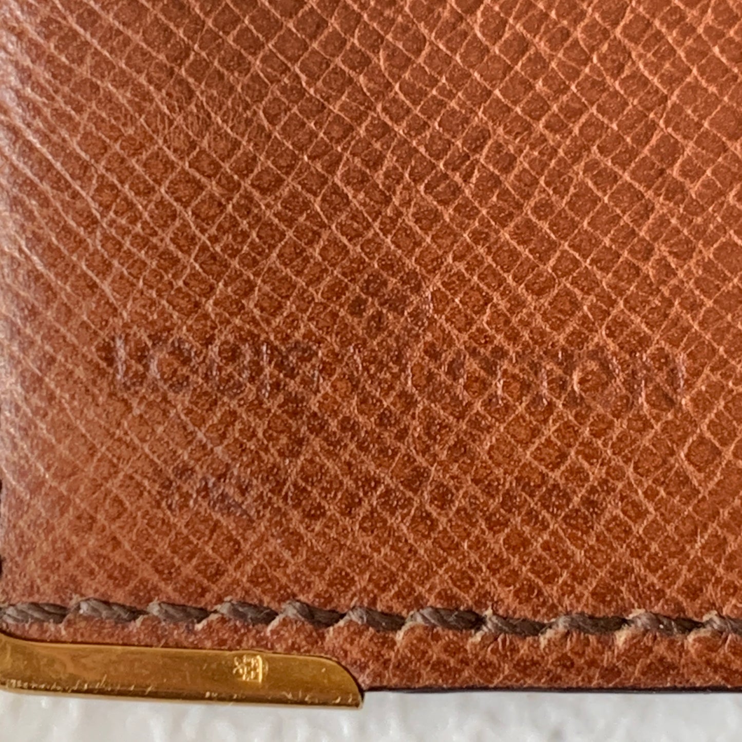 Louis Vuitton monogram long card holder wallet 872 CT authentic with COA