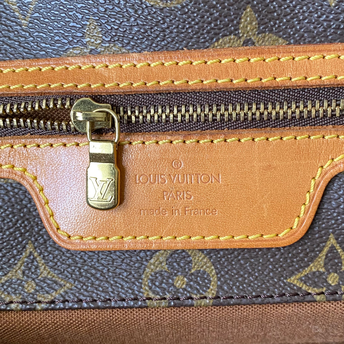 Louis Vuitton monogram tote  bag NO0976 Authentic with COA 19.5x13.2x6