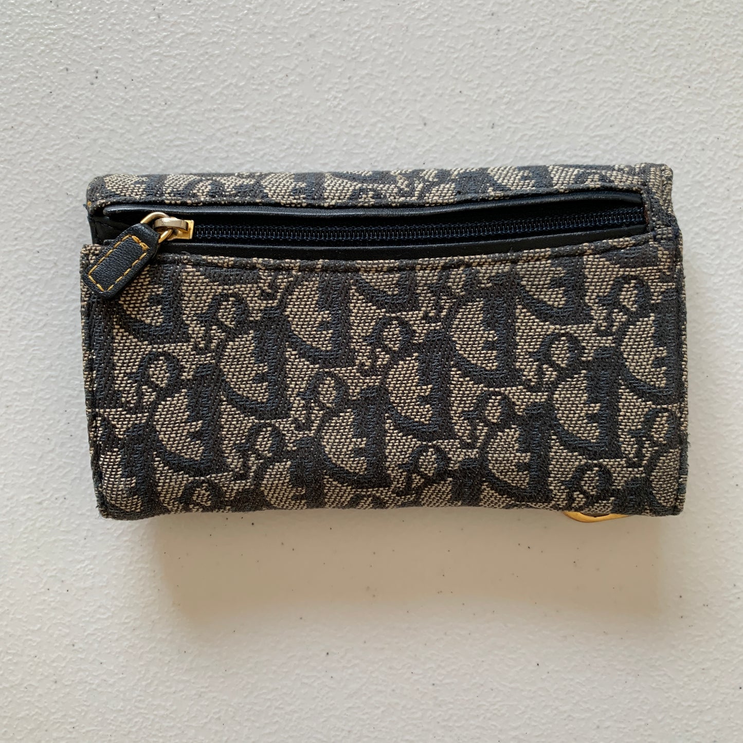 Dior women’s saddle trotter Wallet authentic with COA