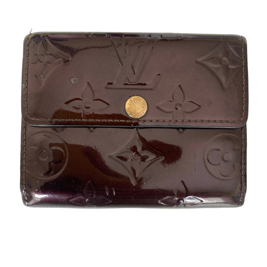 Louis Vuitton monogram Vernis card holder BJ3001 Authentic with COA