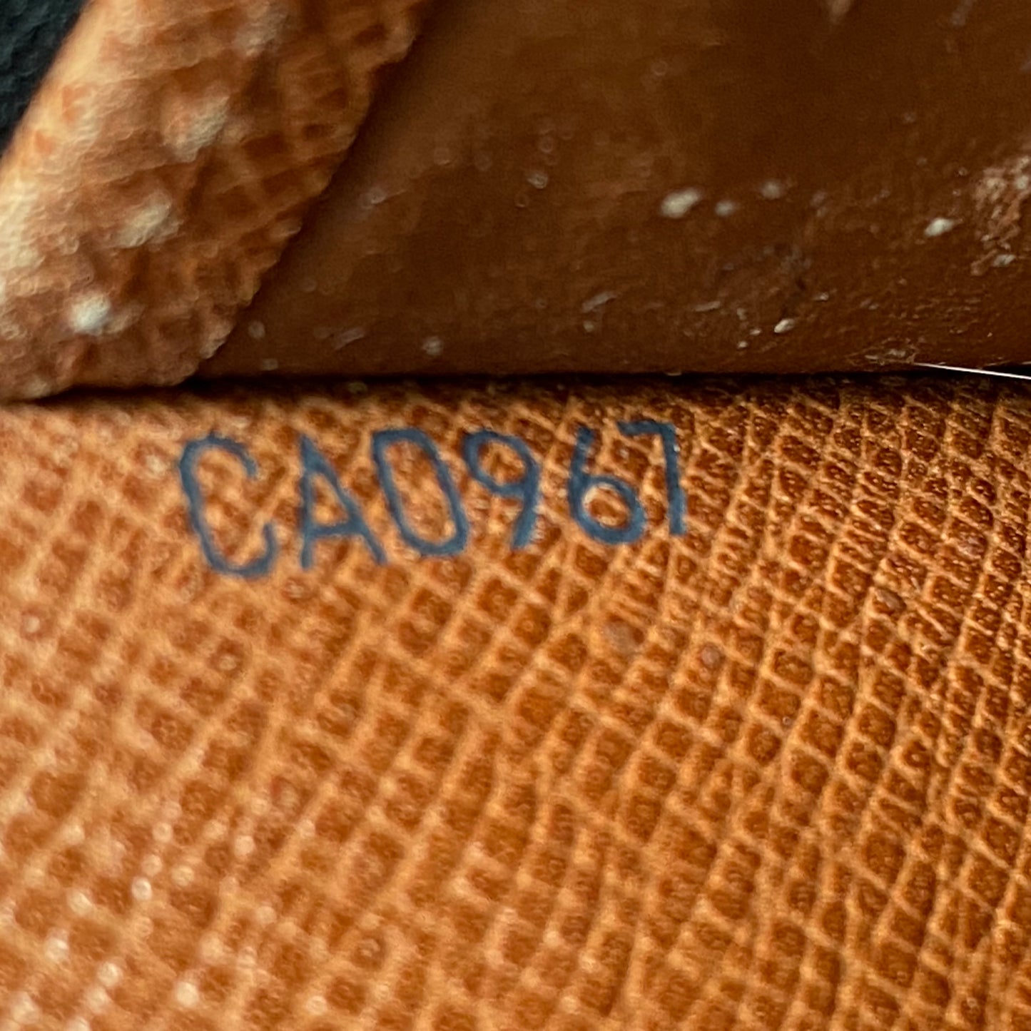 Louis Vuitton brown Epi leather agenda PM CA0967 authentic with COA
