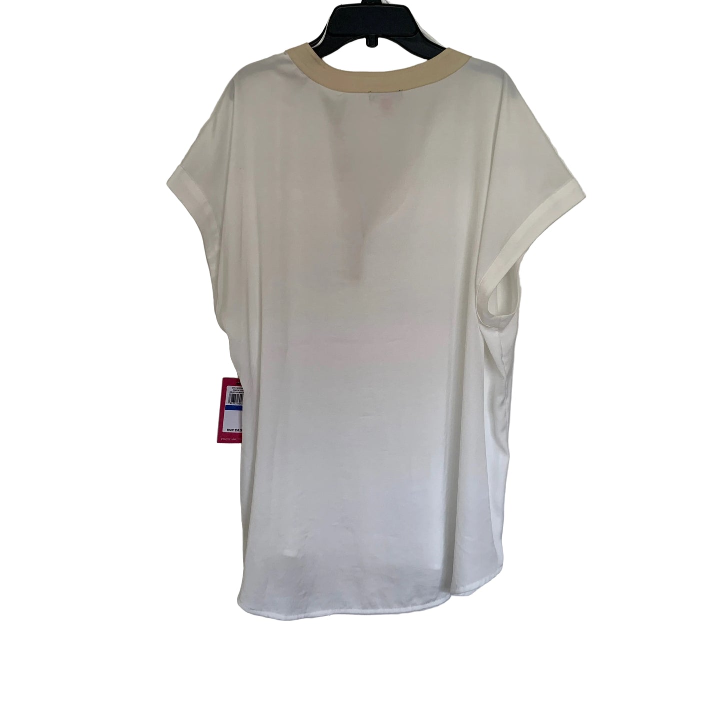 Vince Camuto Womens NWT ivory blouse size X-Large