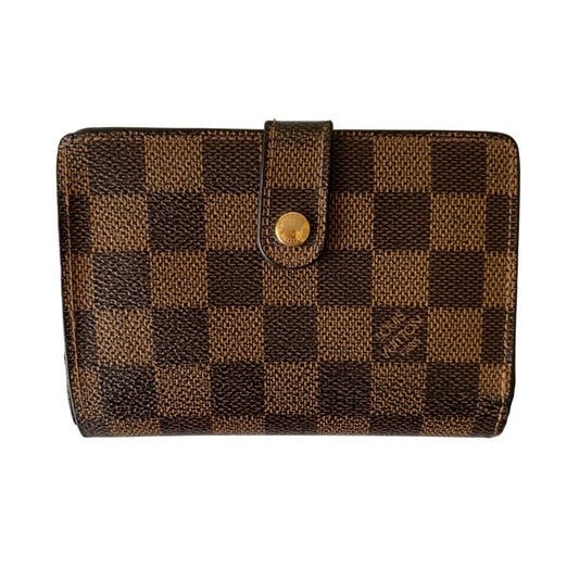 Louis Vuitton brown damier wallet MI0052 authentic with COA