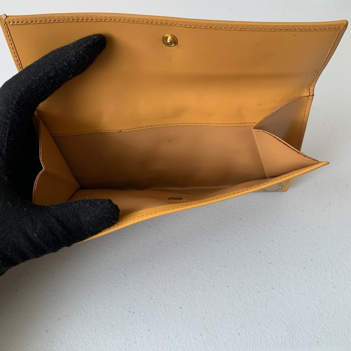Celine vintage women’s macadam long Wallet authentic with COA