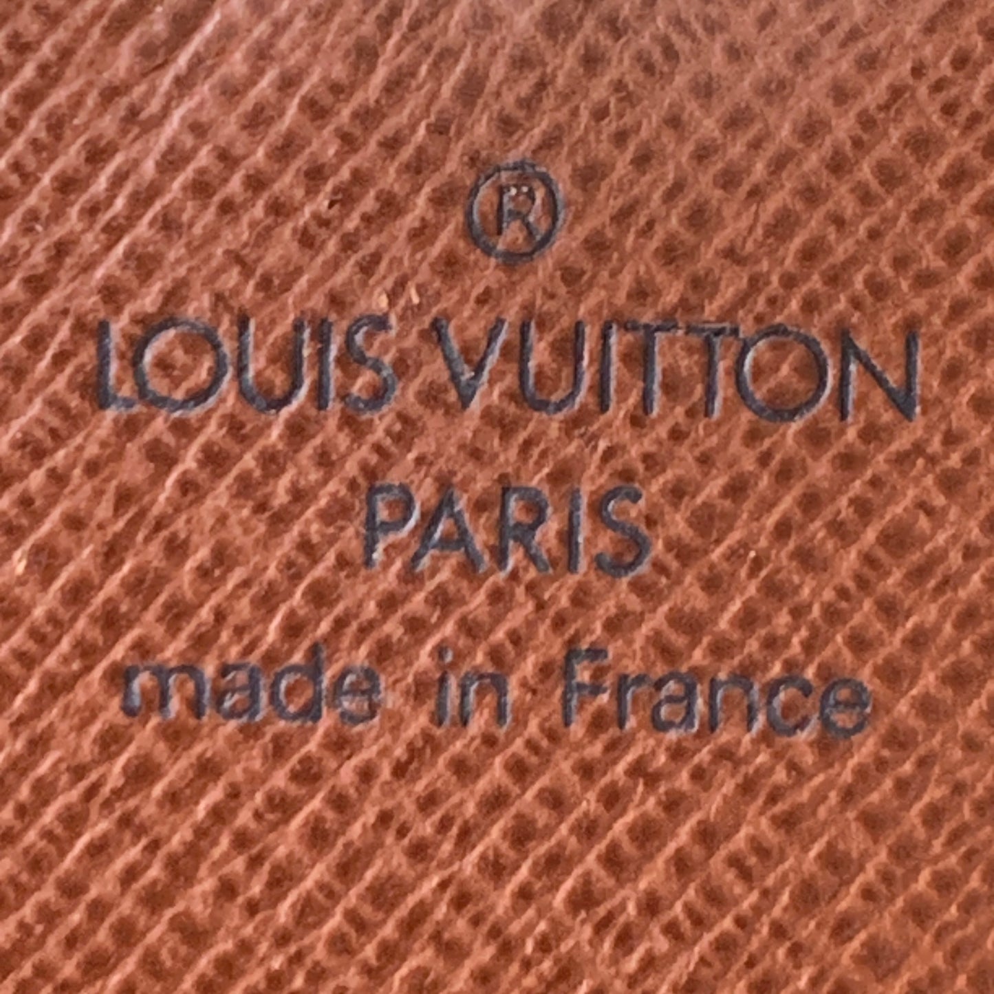 Louis Vuitton brown monogram Wallet CT1011 authentic with COA