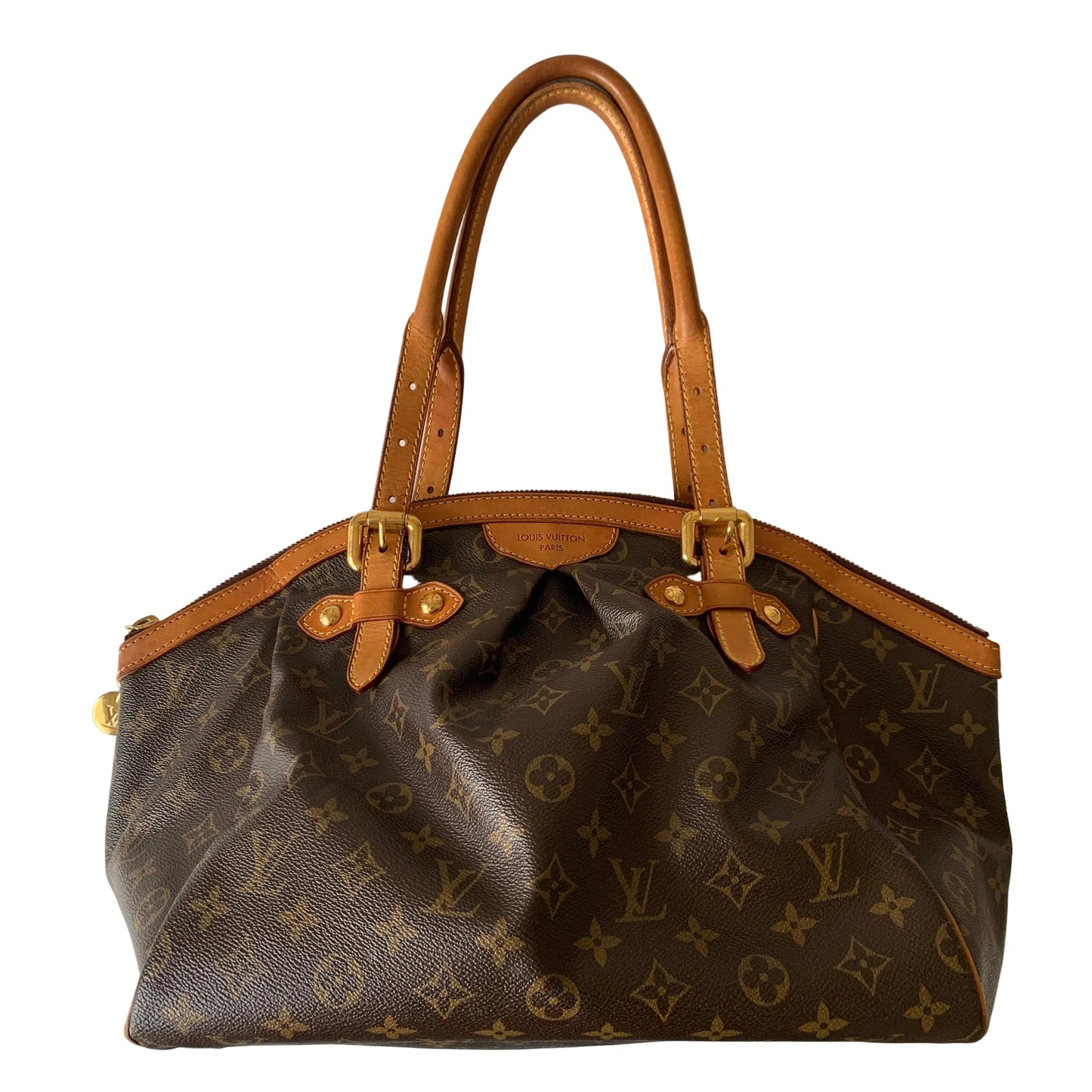 Louis Vuitton monogram tivoli tote shoulder bag authentic with COA