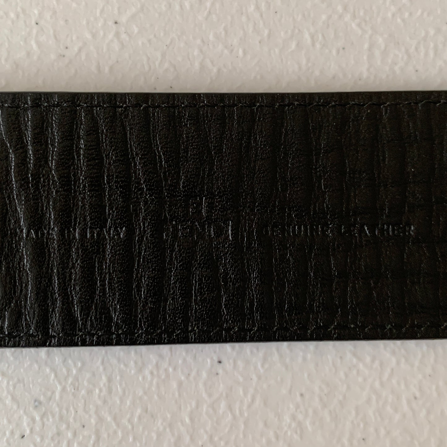 Fendi black FF monogram unisex belt 90 cm 36 inch authentic with COA
