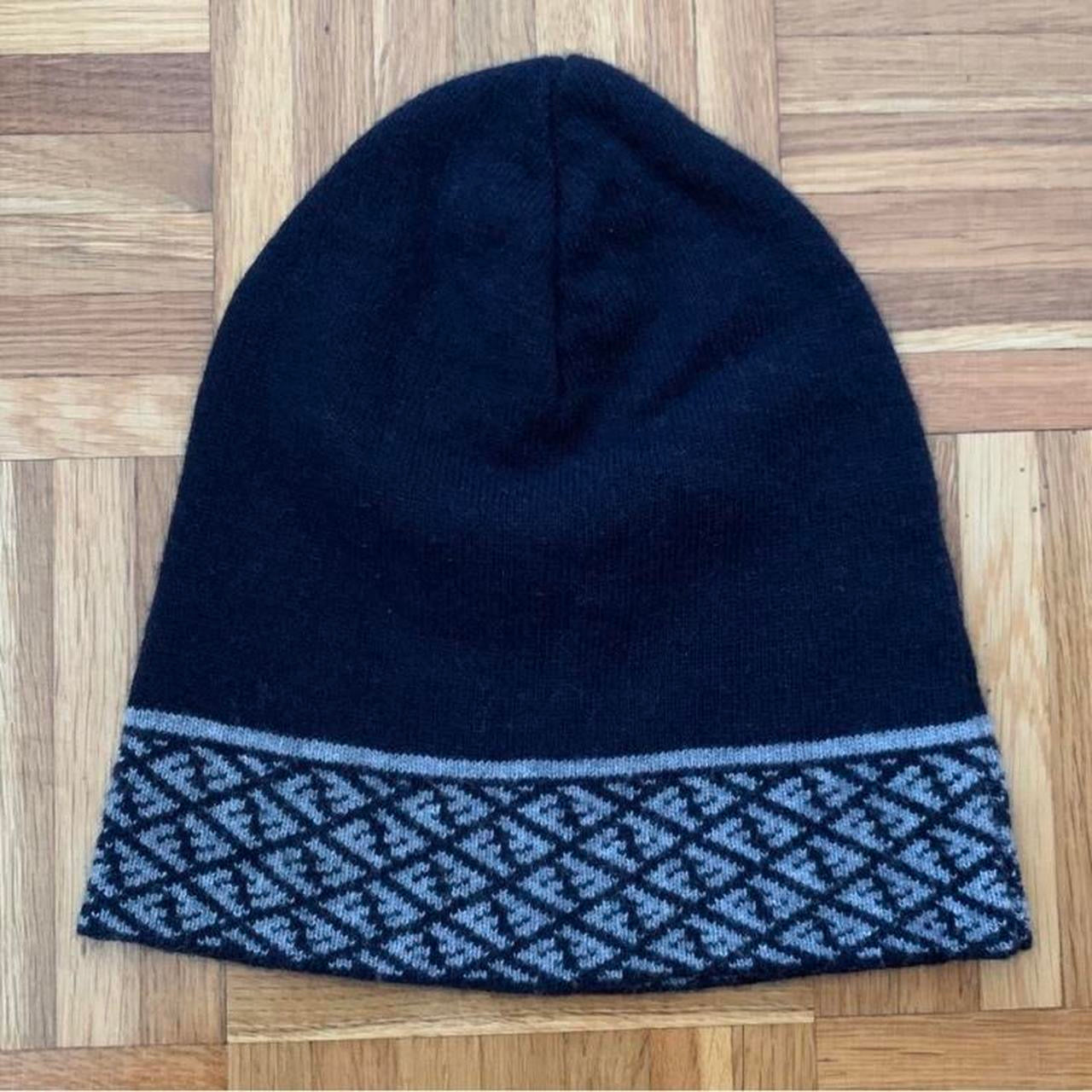Authentic Fendi unisex wool hat