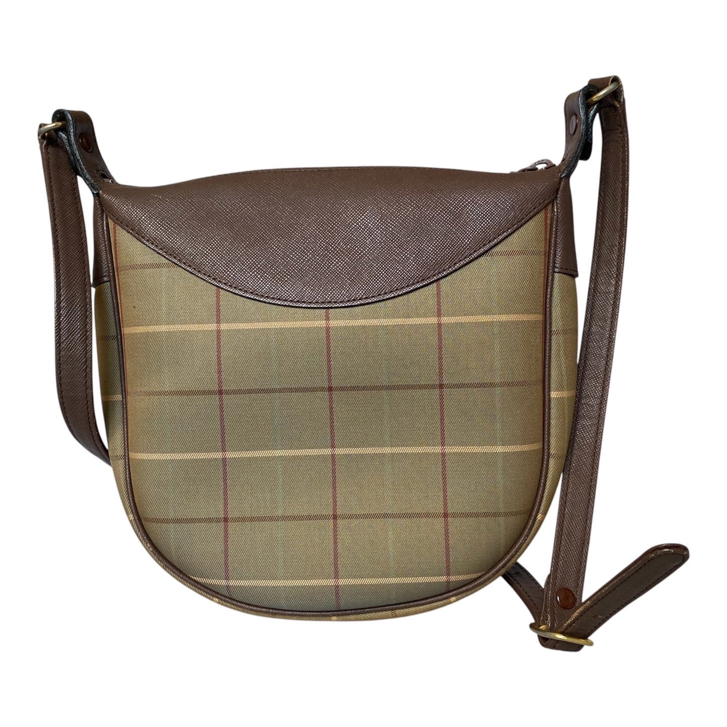Burberry vintage check crossbody bag purse Authentic with COA 8.8x8.5x3.1
