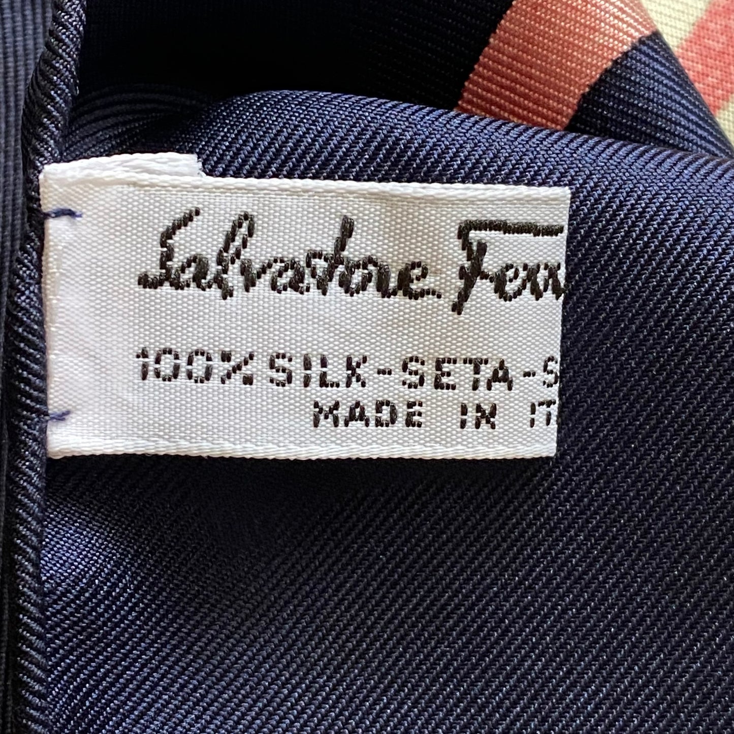 Salvatore Ferragamo large silk scarf authentic with coa box 34 inch
