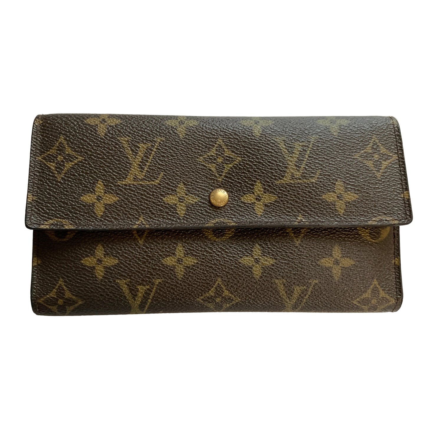 Louis Vuitton monogram long wallet TH0094 Authentic with COA