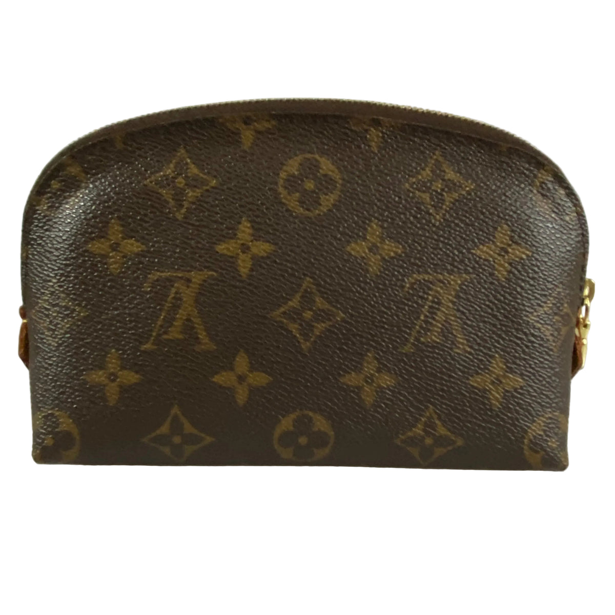 Louis Vuitton monogram cosmetic pouch CA0074 Authentic with COA 7.5x4.7