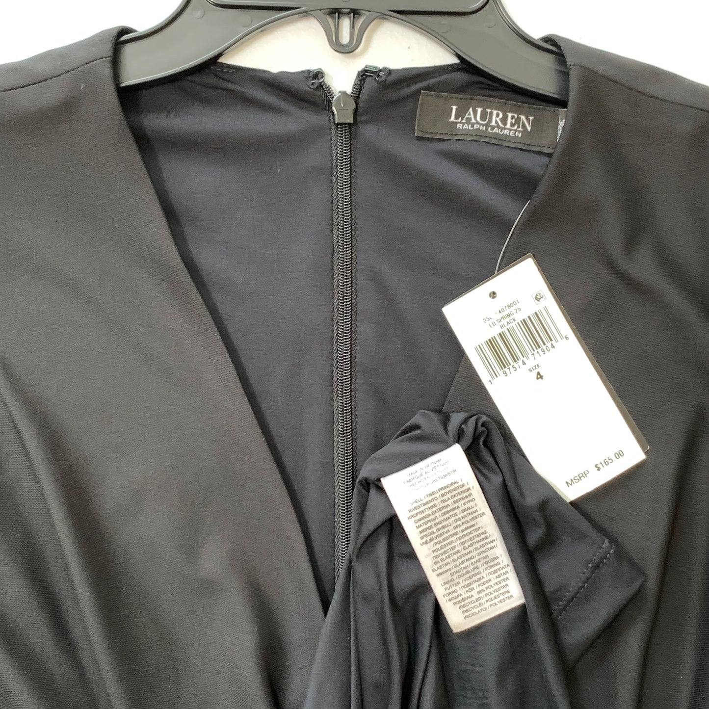 Lauren Ralph Lauren Women’s NWT Black Dress size 4
