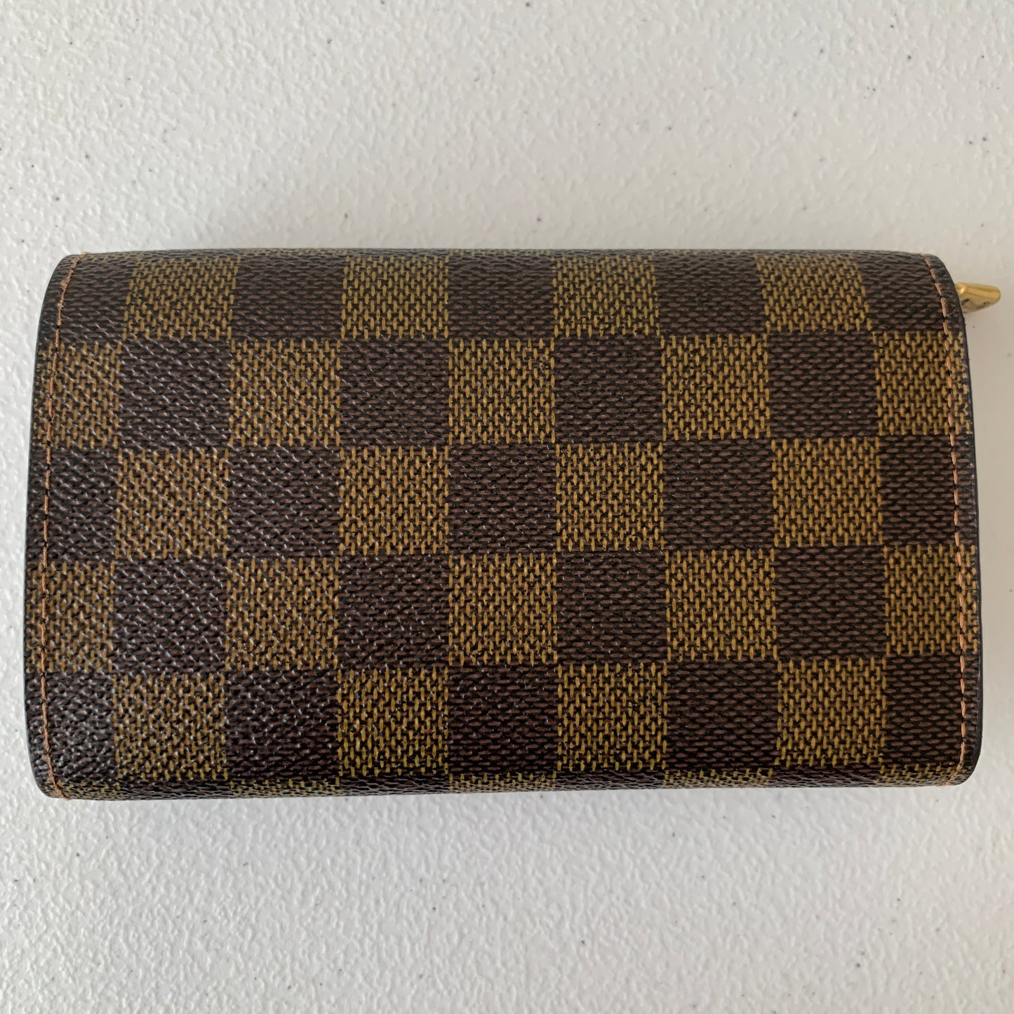 Louis Vuitton brown damier ebene Wallet Mc3098 authentic with COA